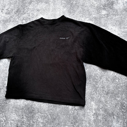 【1990’s】Reebok Black Fleece Long Sleeve Shirt