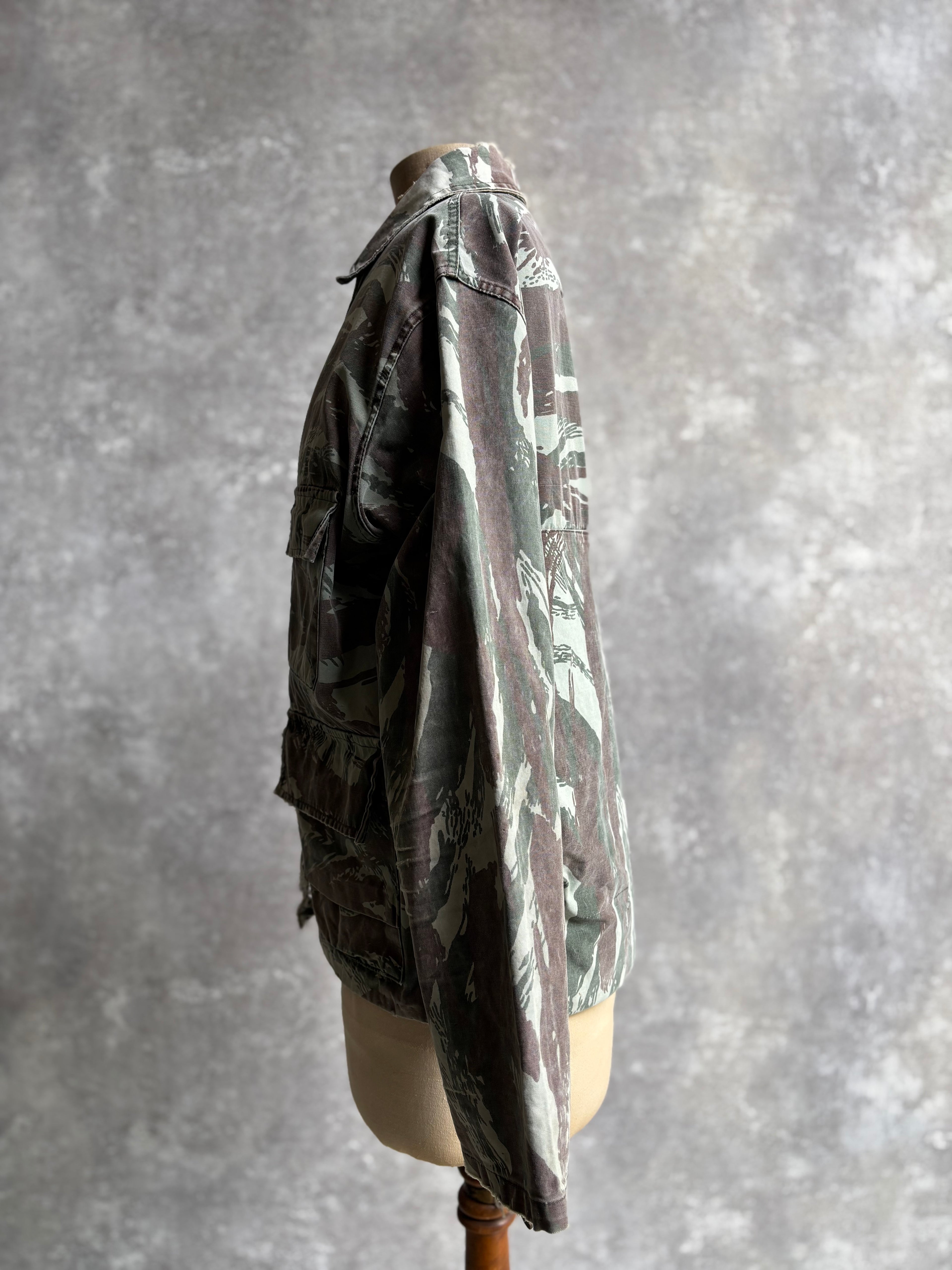 【~1970's】Vintage Lizard Camouflage Hunting Jacket『リザードカモフラージュ』