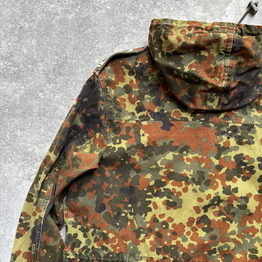 【~1990's】German Bundeswehr Flecktarn Camouflage Parka