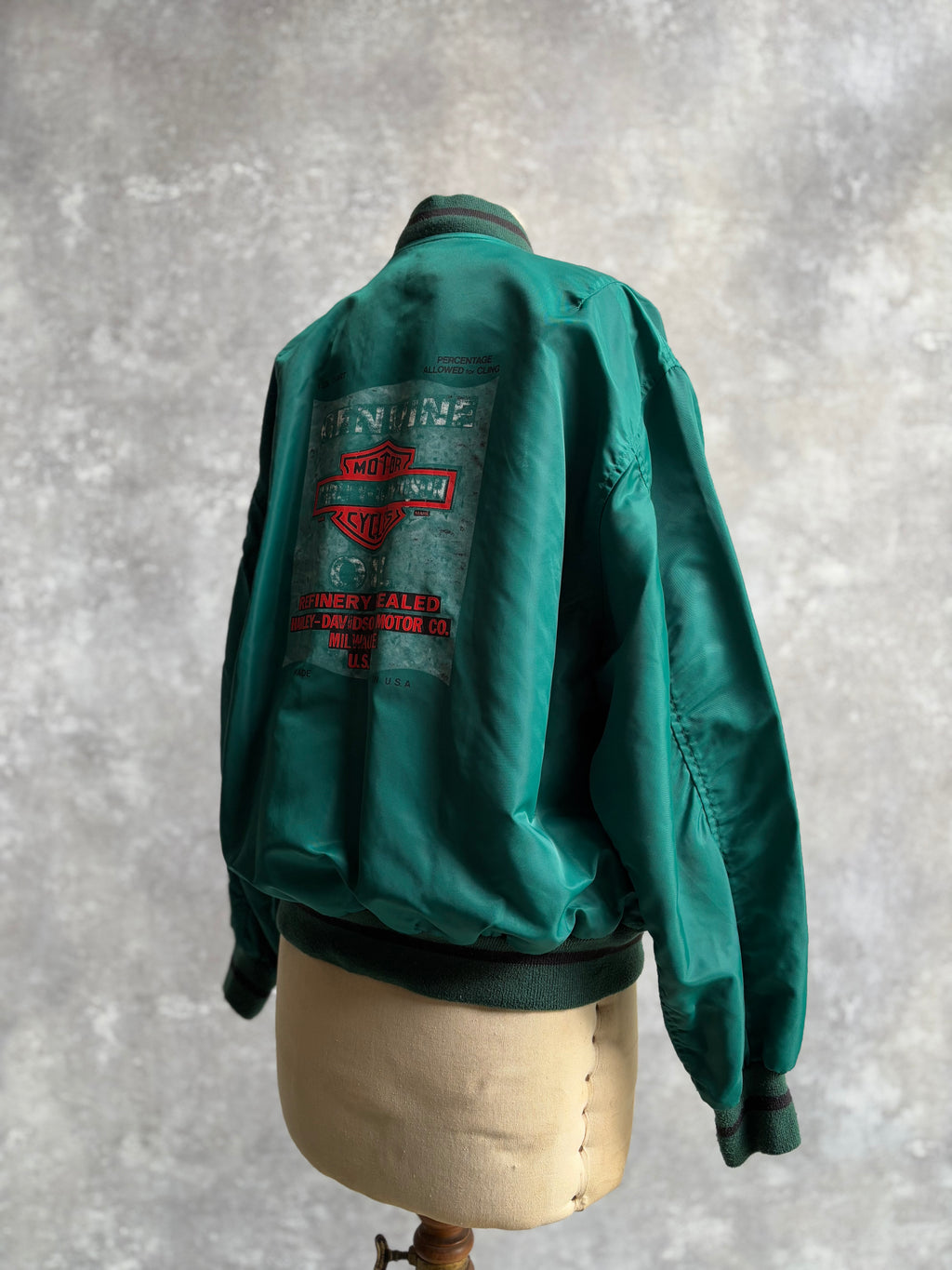 【~1990's】Vintage Harley Davidson Nylon Jacket『ハーレーダビッドソン』