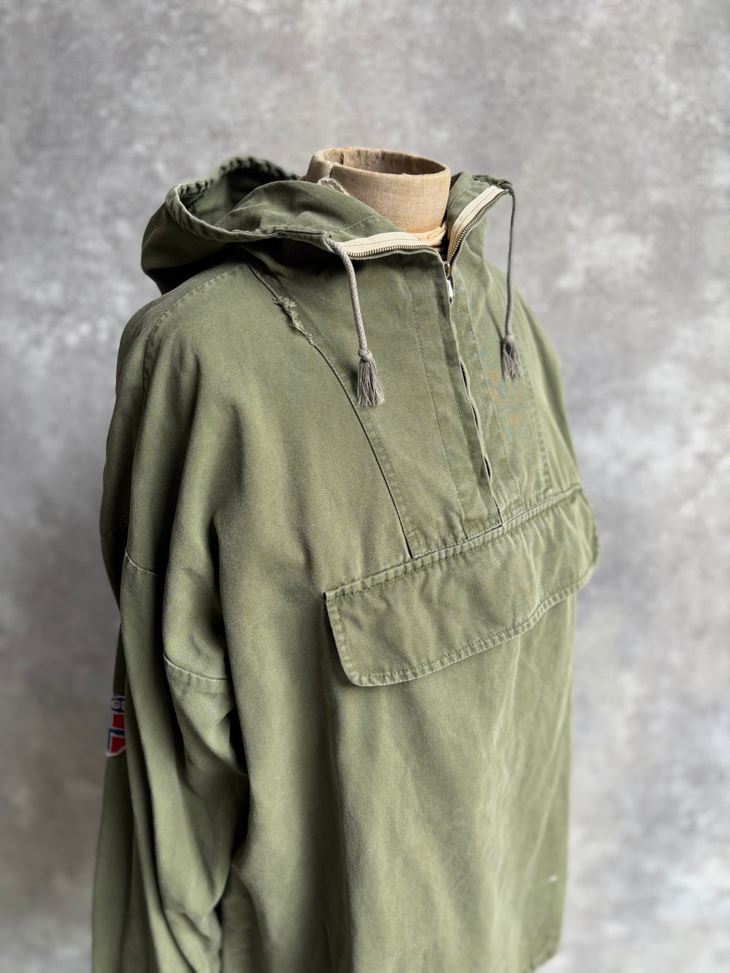 【~1970's】Vintage Norwegian Army Anorak Parka『ノルウェー軍アノラックパーカー』
