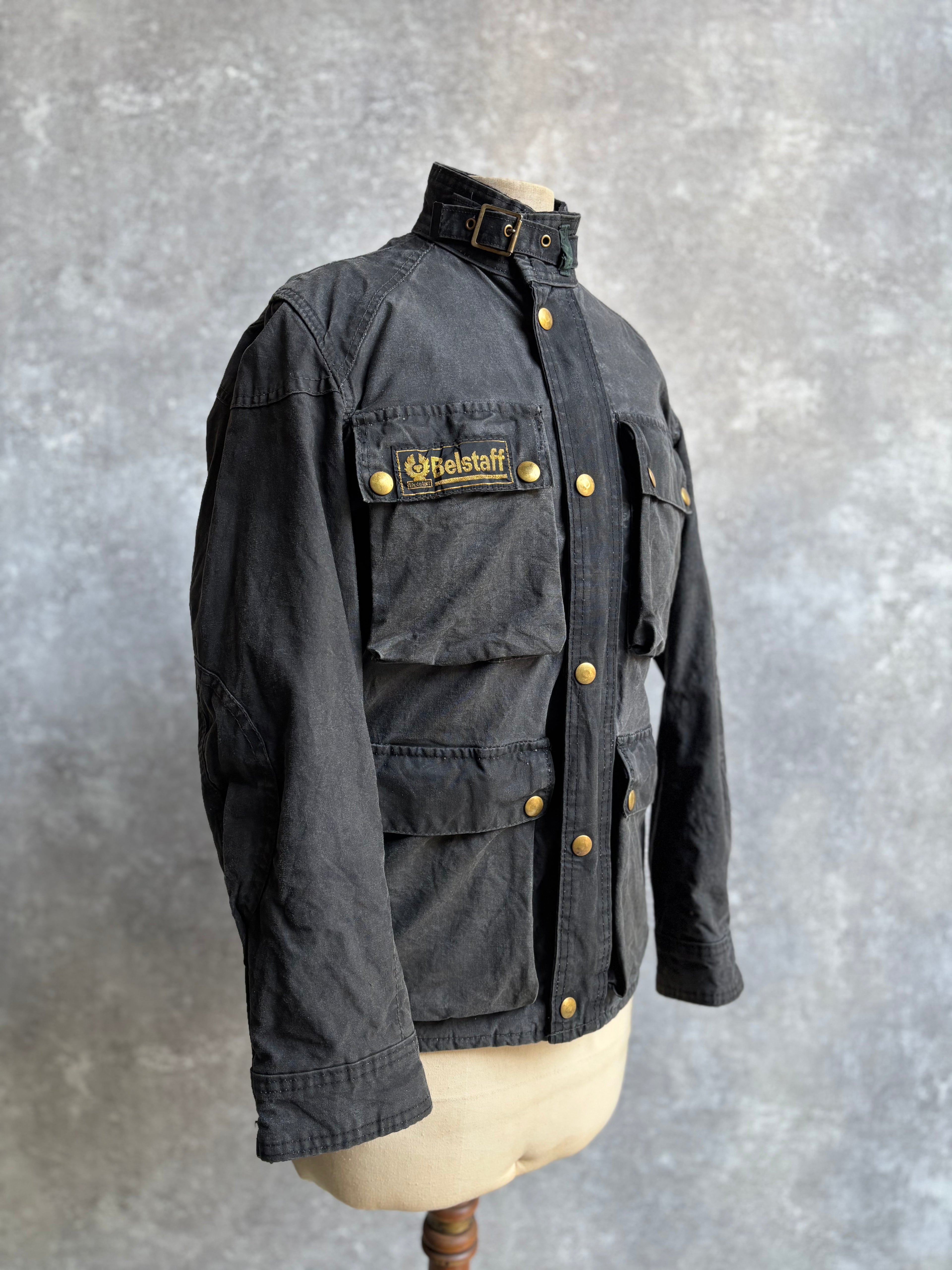【1990's】Belstaff Roadmaster II Motorcycle Jacket