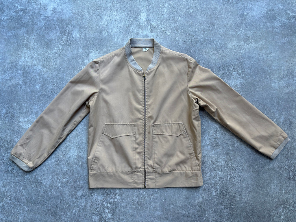 【~1980's】Vintage zip up sports blouson