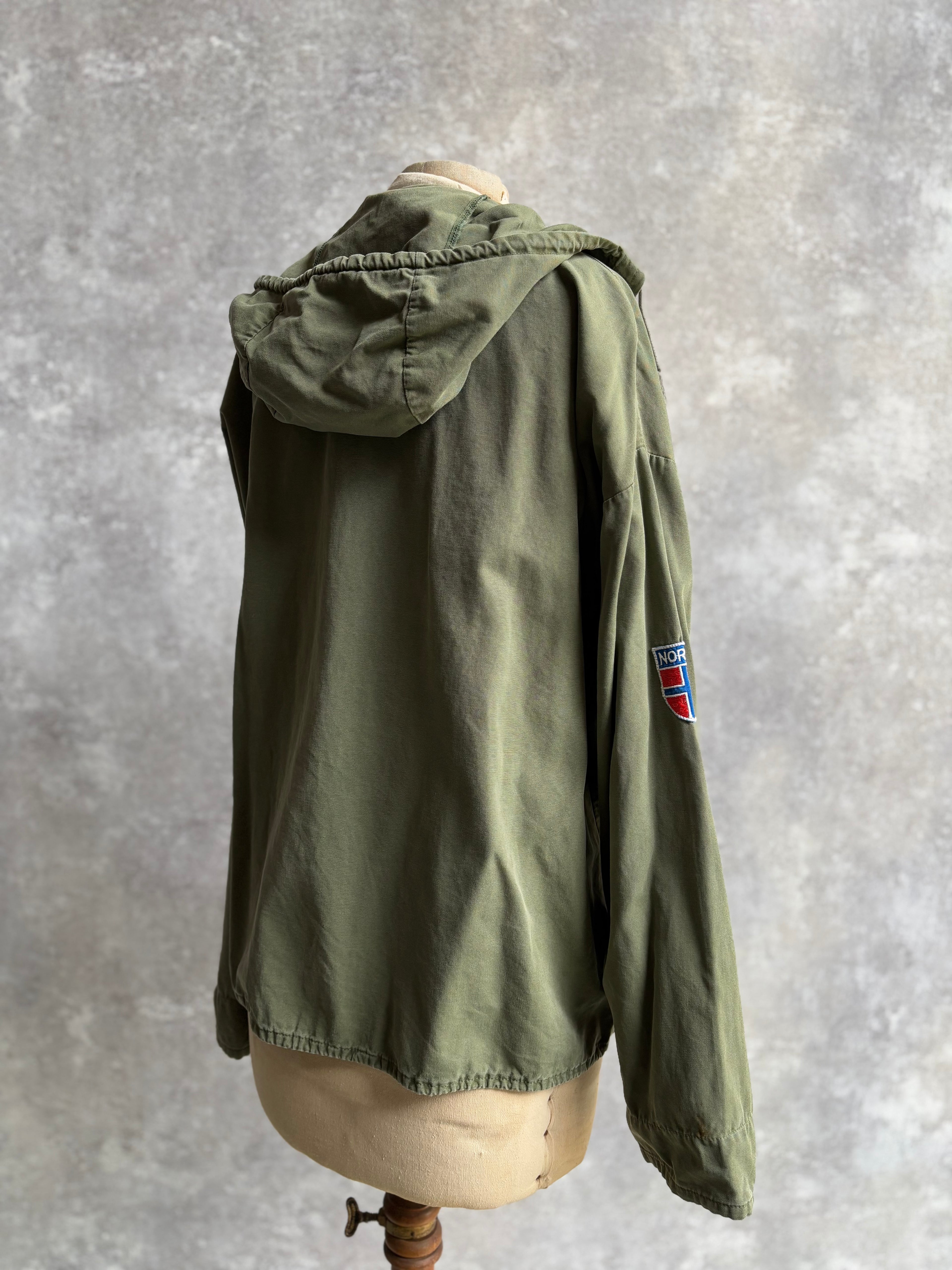 【~1970's】Vintage Norwegian Army Anorak Parka『ノルウェー軍アノラックパーカー』