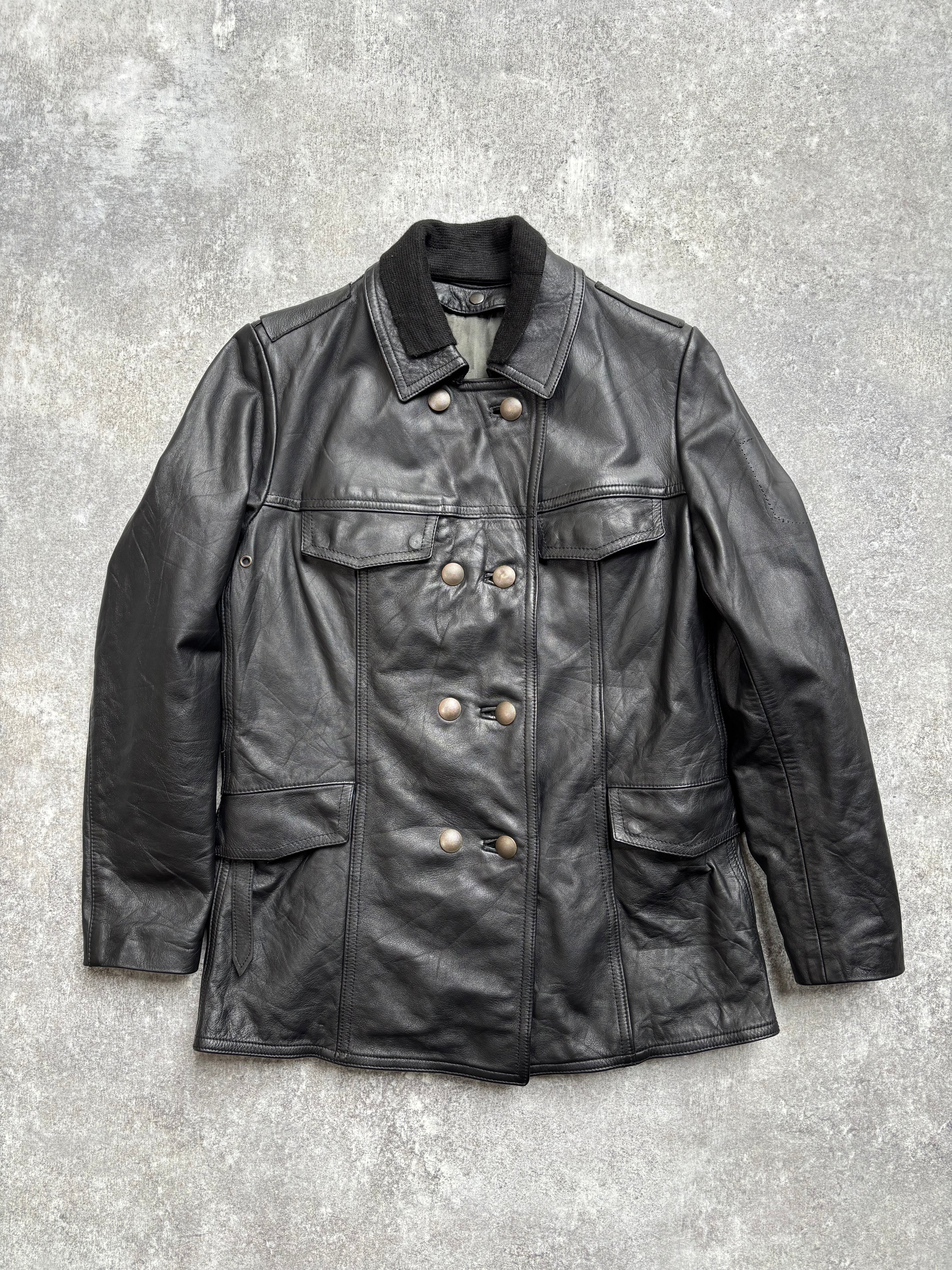 【1991】Vintage Leather German Police Jacket
