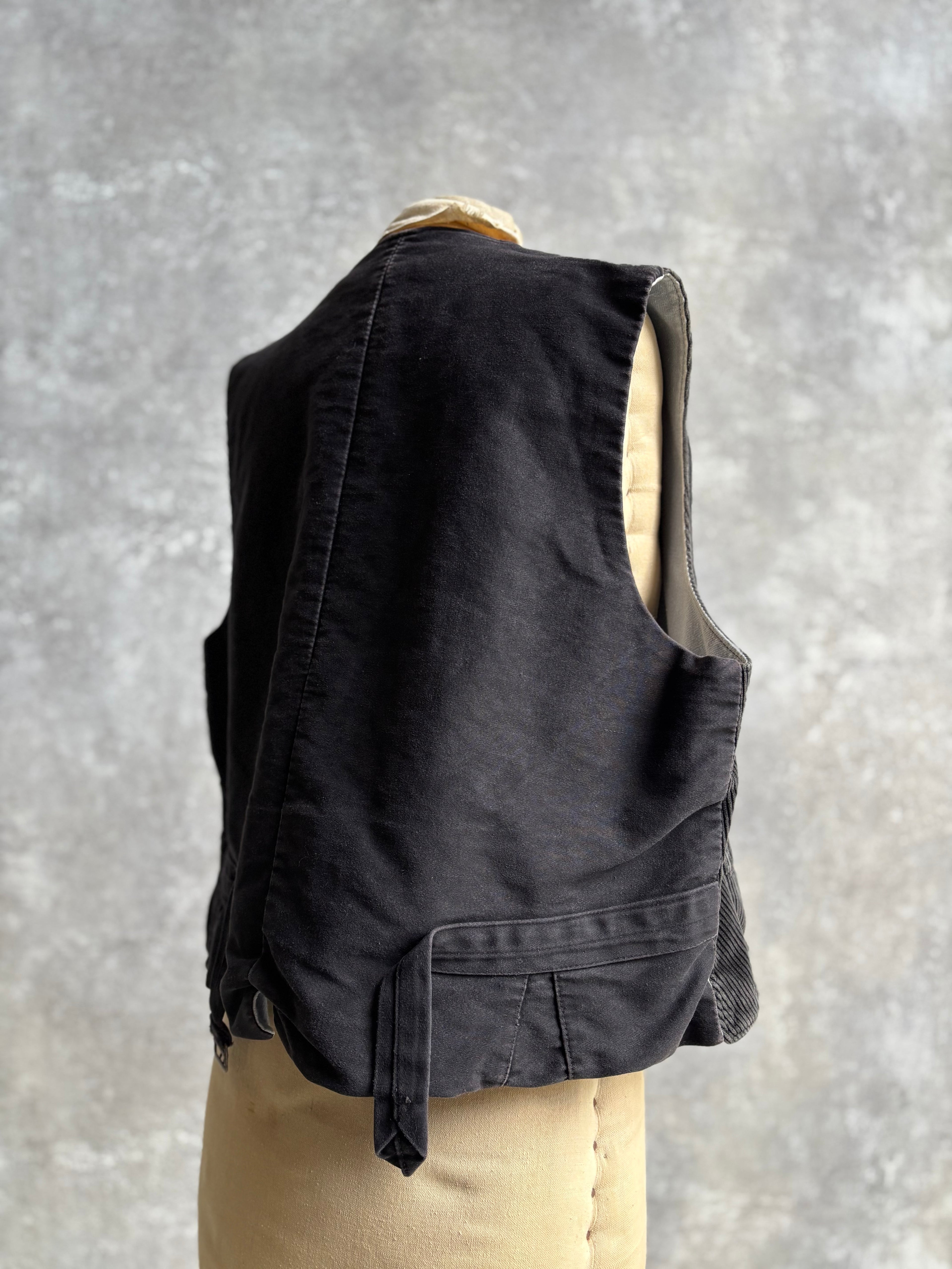 【~1970's】 Vintage French Farmers Vest Jeanot