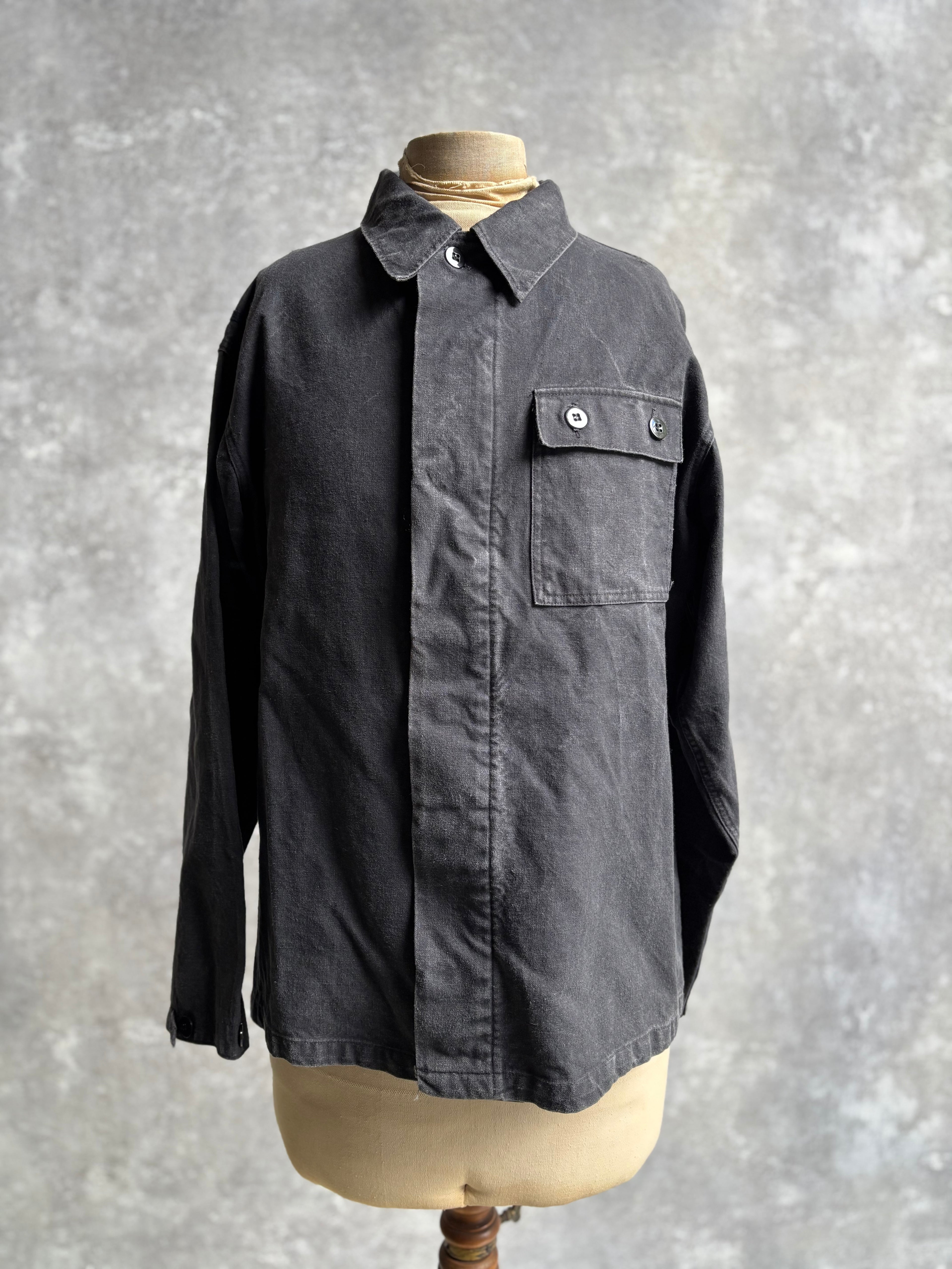 【~1980's】Vintage German Military Black Jacket