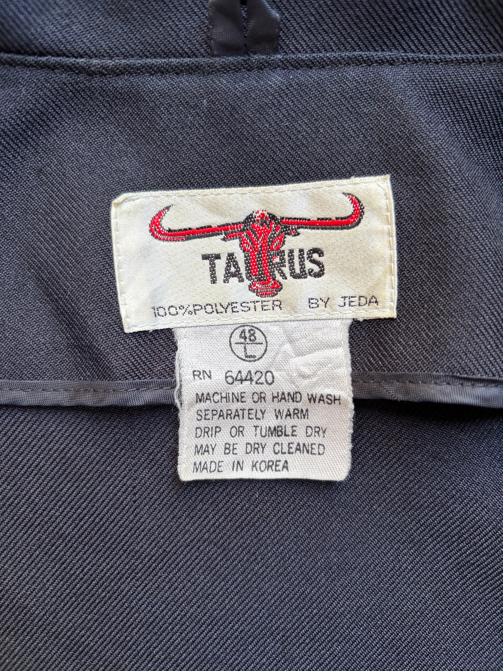 【1980s】TAURUS Tactical Zip-Up Jacket