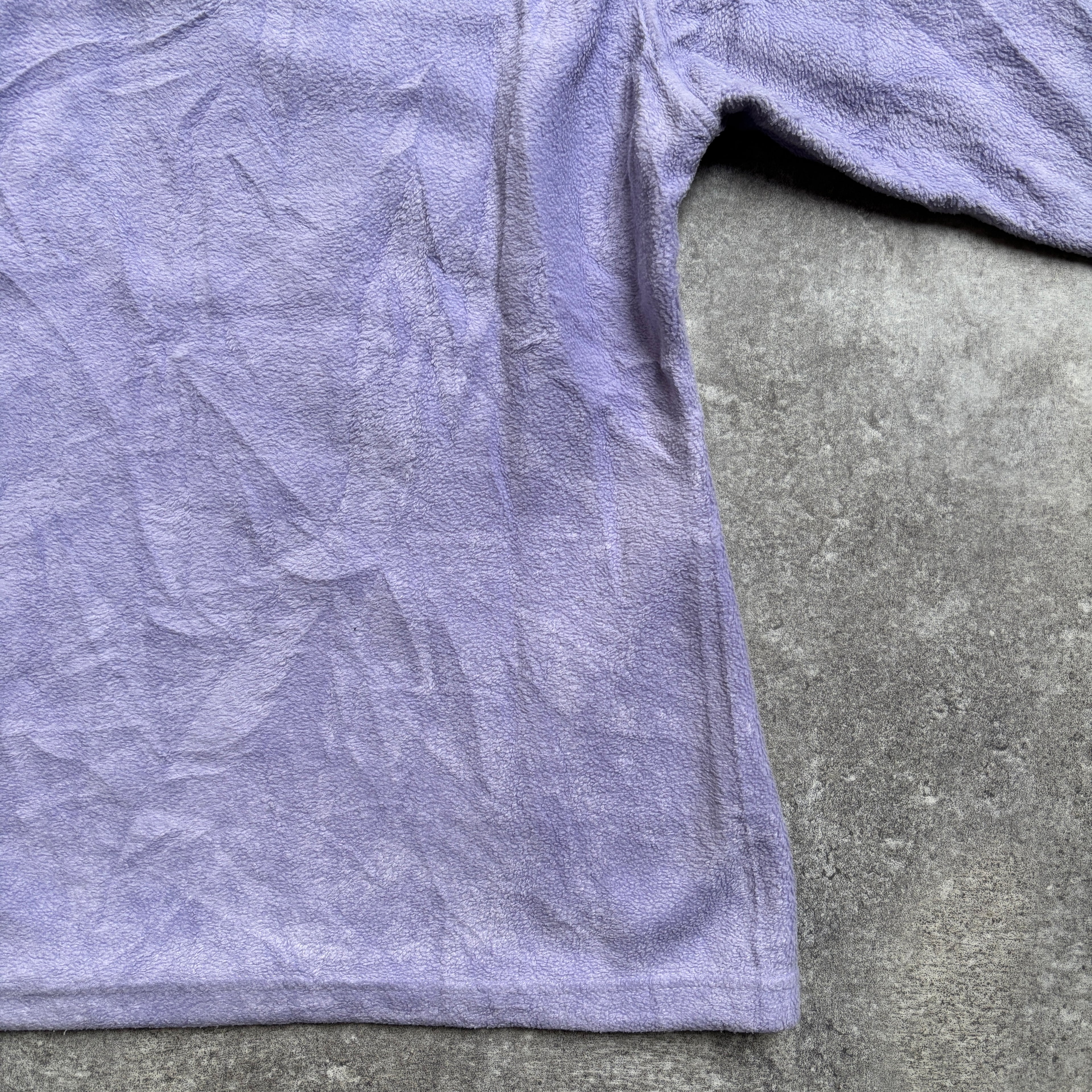 [1990's] Nike Purple Half Zip Fleece Pullover