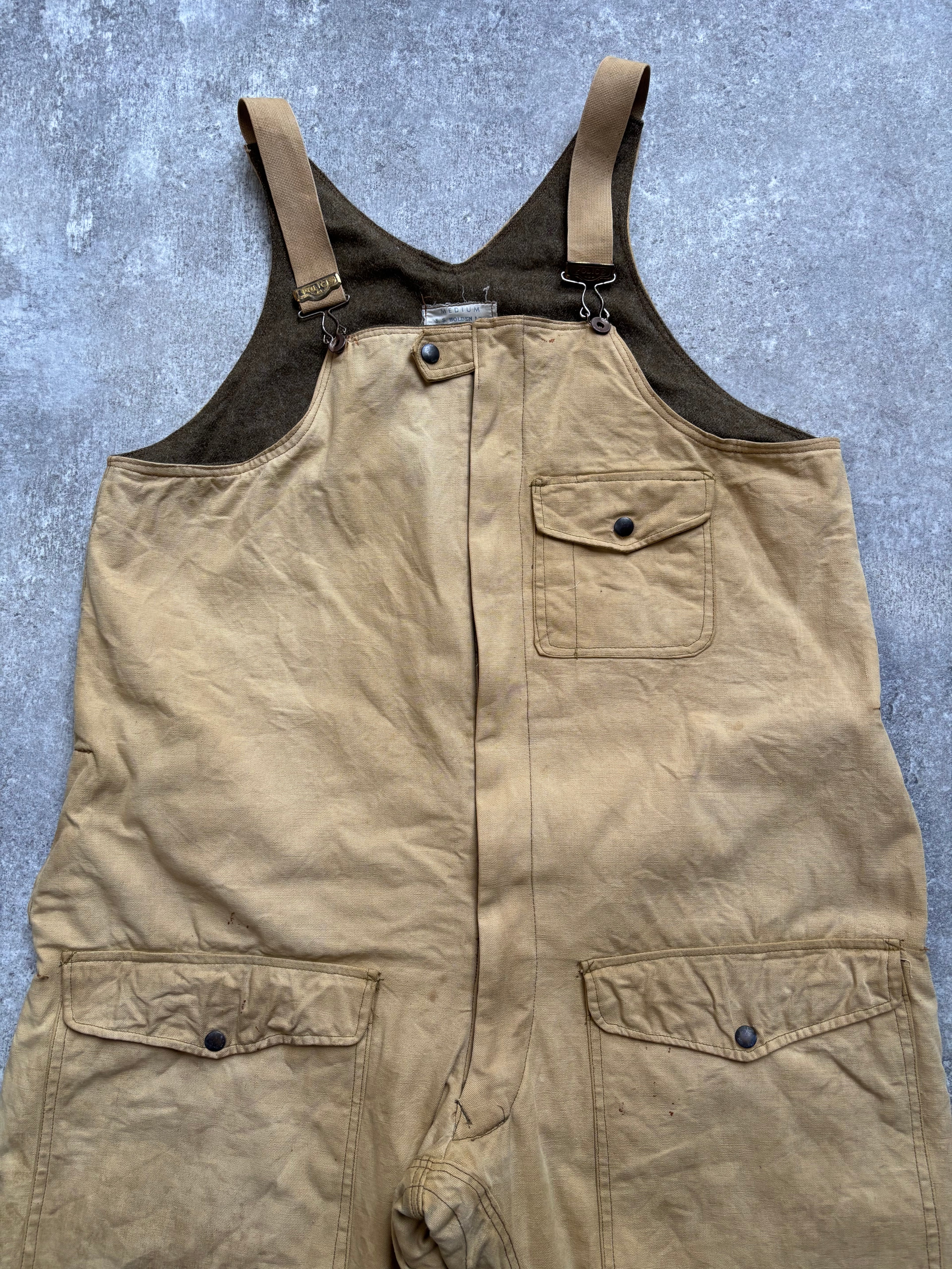 【1943】Canadian Military Wool-Lined Overalls by S.S. Holden Ltd
