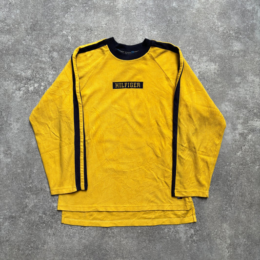 【1990’s】Tommy Hilfiger Yellow Fleece Long Sleeve