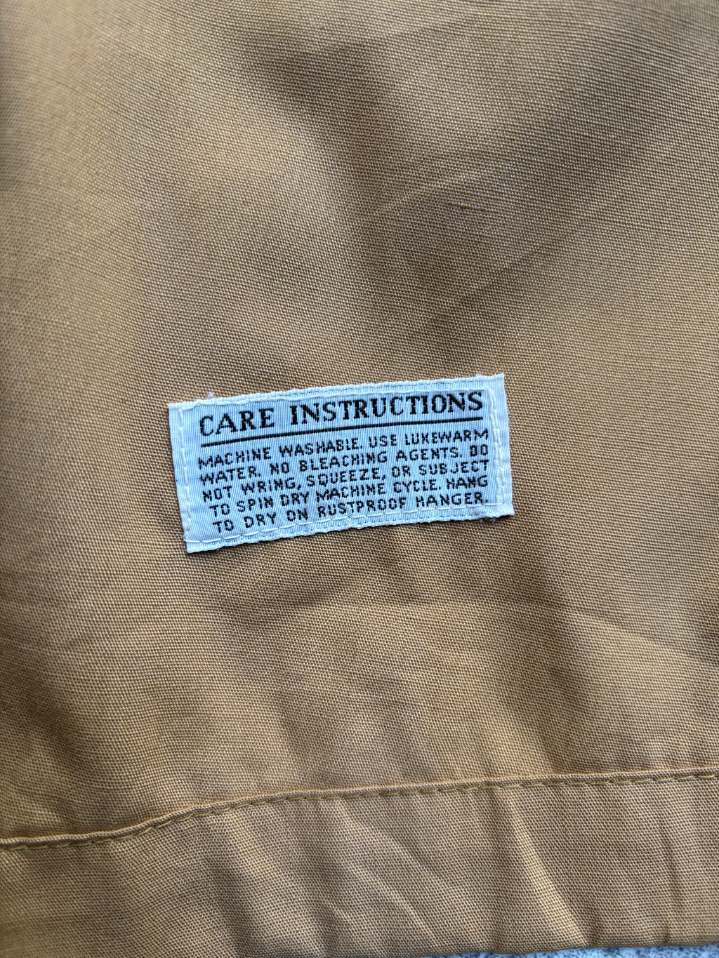 【1970's】Campus Drizzler Jacket with Serval Zipper