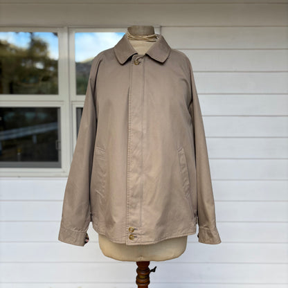 【1980's】Burberry's Beige Harrington Jacket