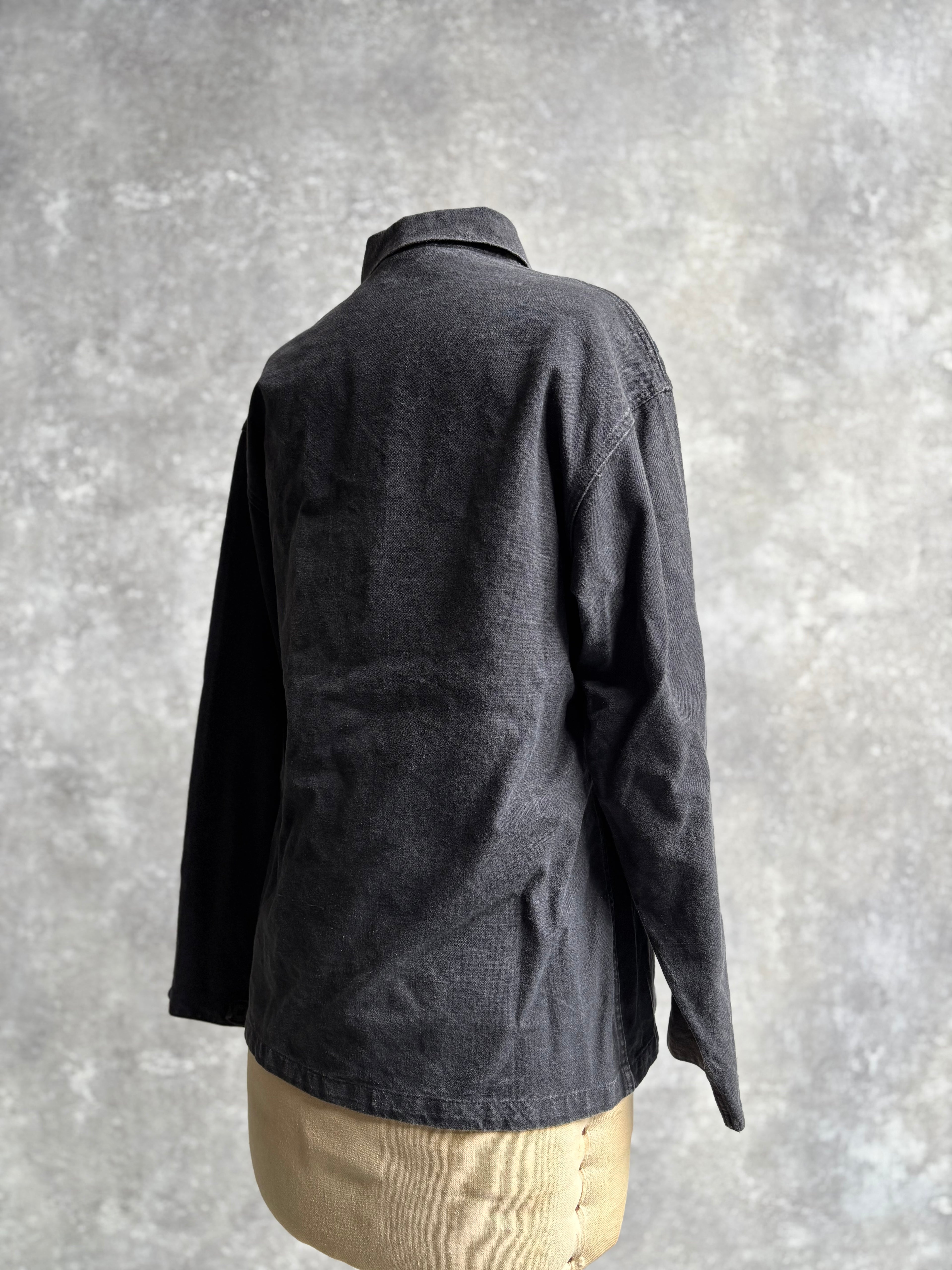 【~1980's】Vintage German Military Black Jacket