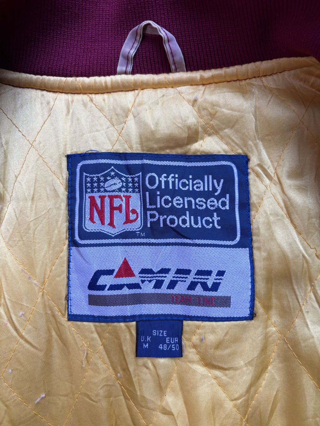 [1990's] NFL Washington Redskins Varsity Fade Jacket