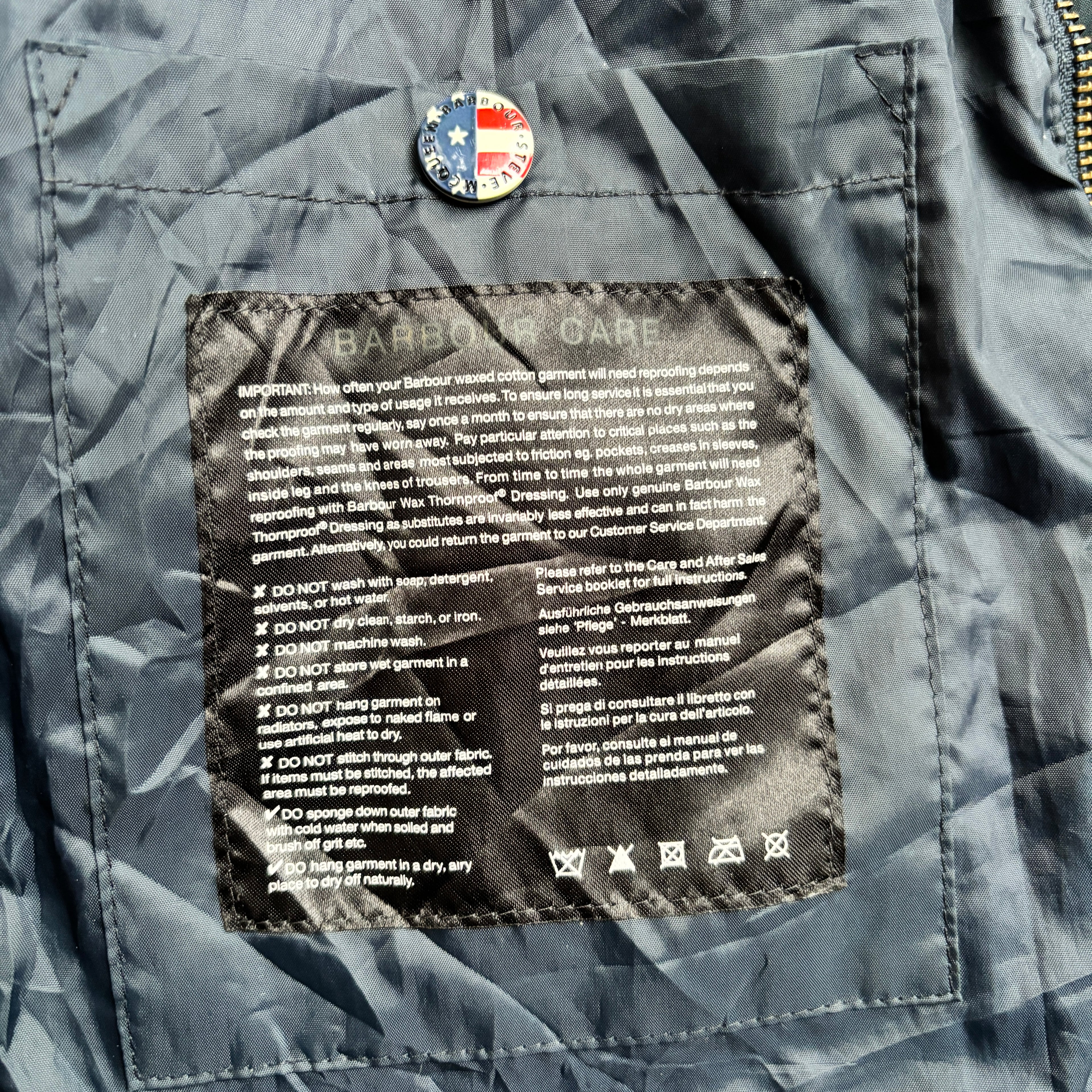 [~2000's] Vintage Barbour International Steve McQueen Collection