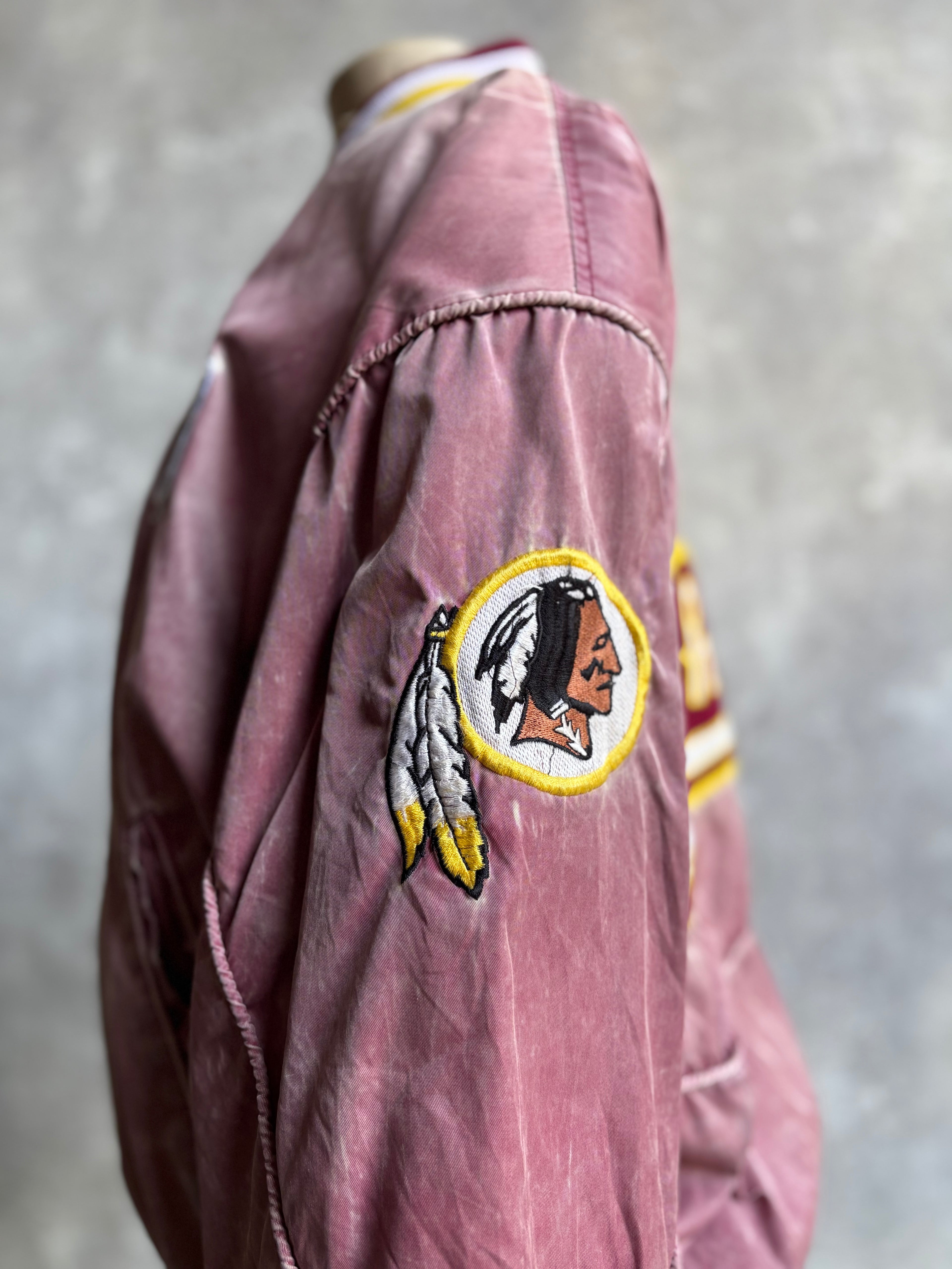 [1990's] NFL Washington Redskins Varsity Fade Jacket