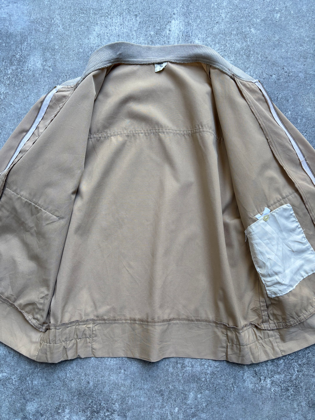 【~1980's】Vintage zip up sports blouson