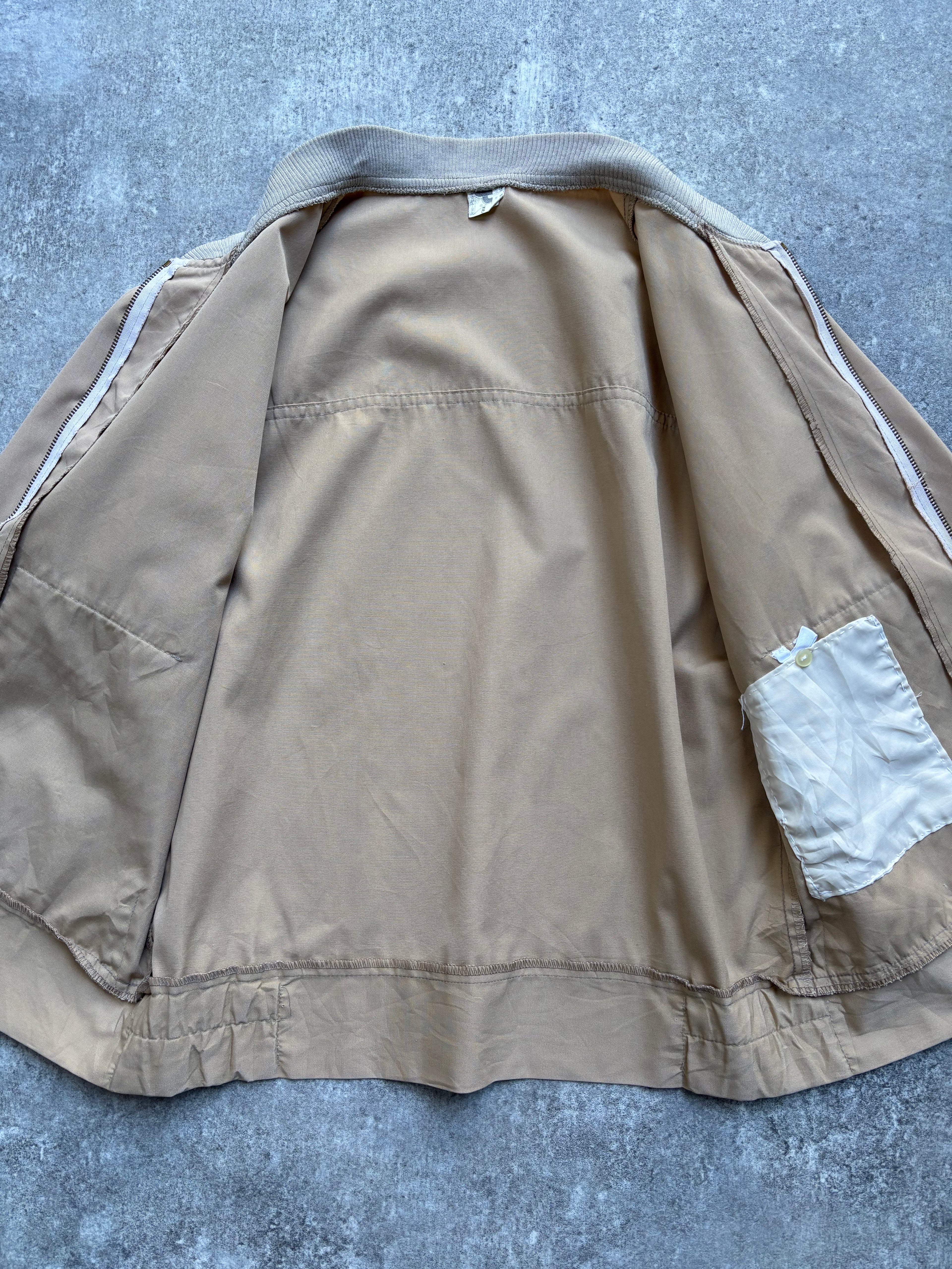 【~1980's】Vintage zip up sports blouson