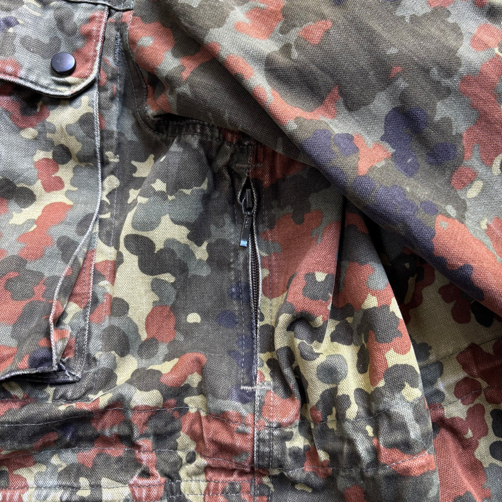 【~1990's】German Bundeswehr Flecktarn Camouflage Parka