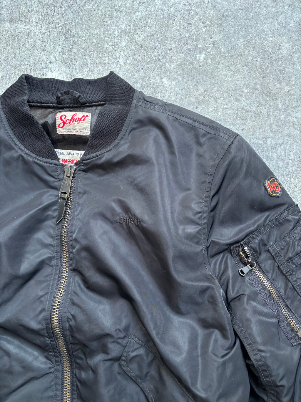 【1990's】Schott MA-1 Bomber Jacket
