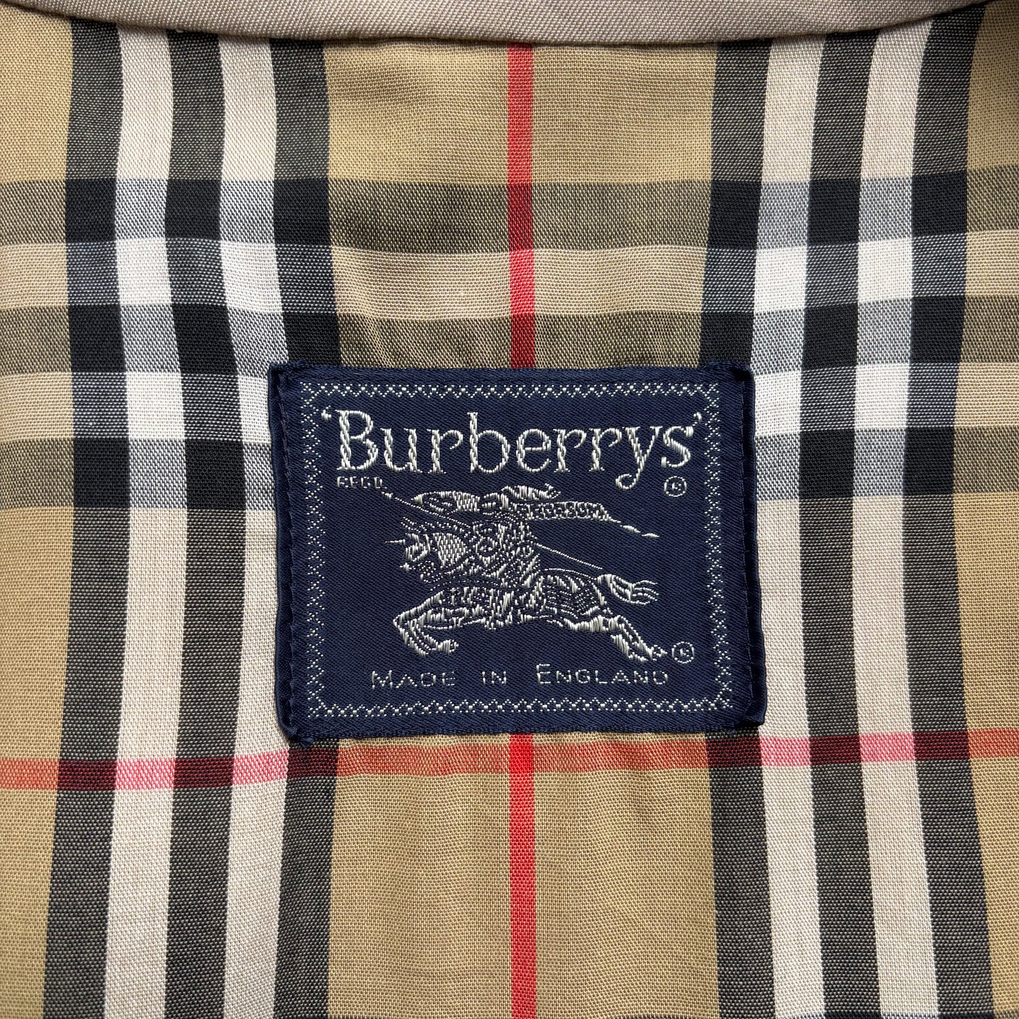 【1980's】Burberry's Beige Harrington Jacket