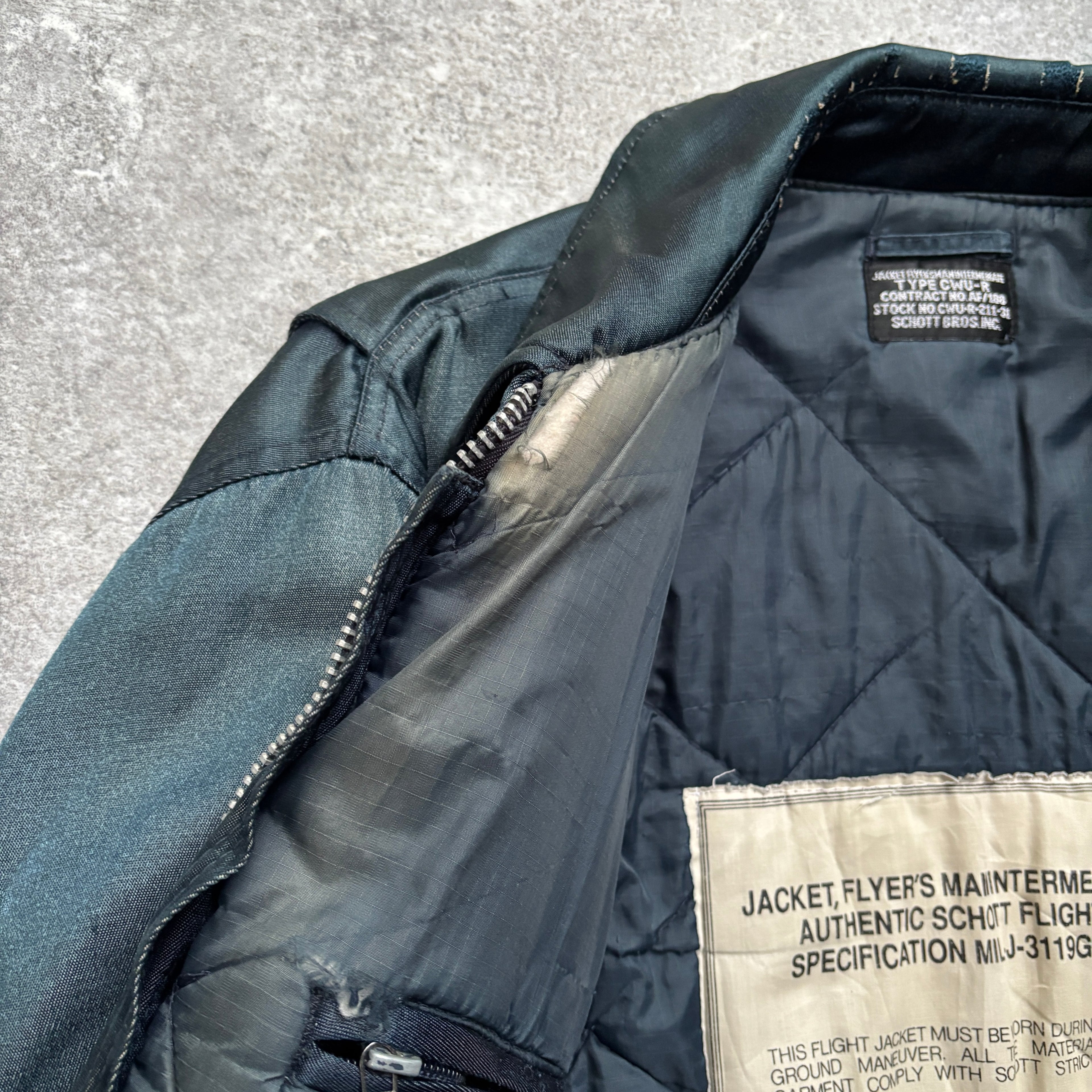 [1980's] Schott CWU-R Flight Jacket