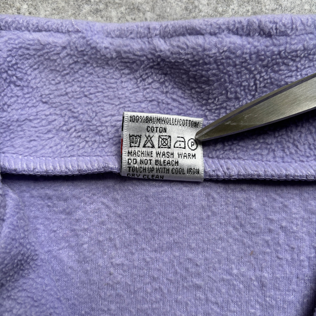 [1990's] Nike Purple Half Zip Fleece Pullover