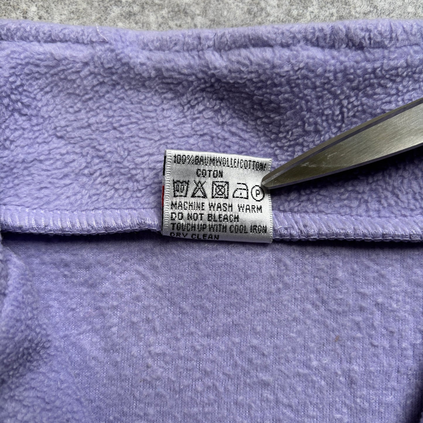 【1990's】Nike Purple Half Zip Fleece Pullover