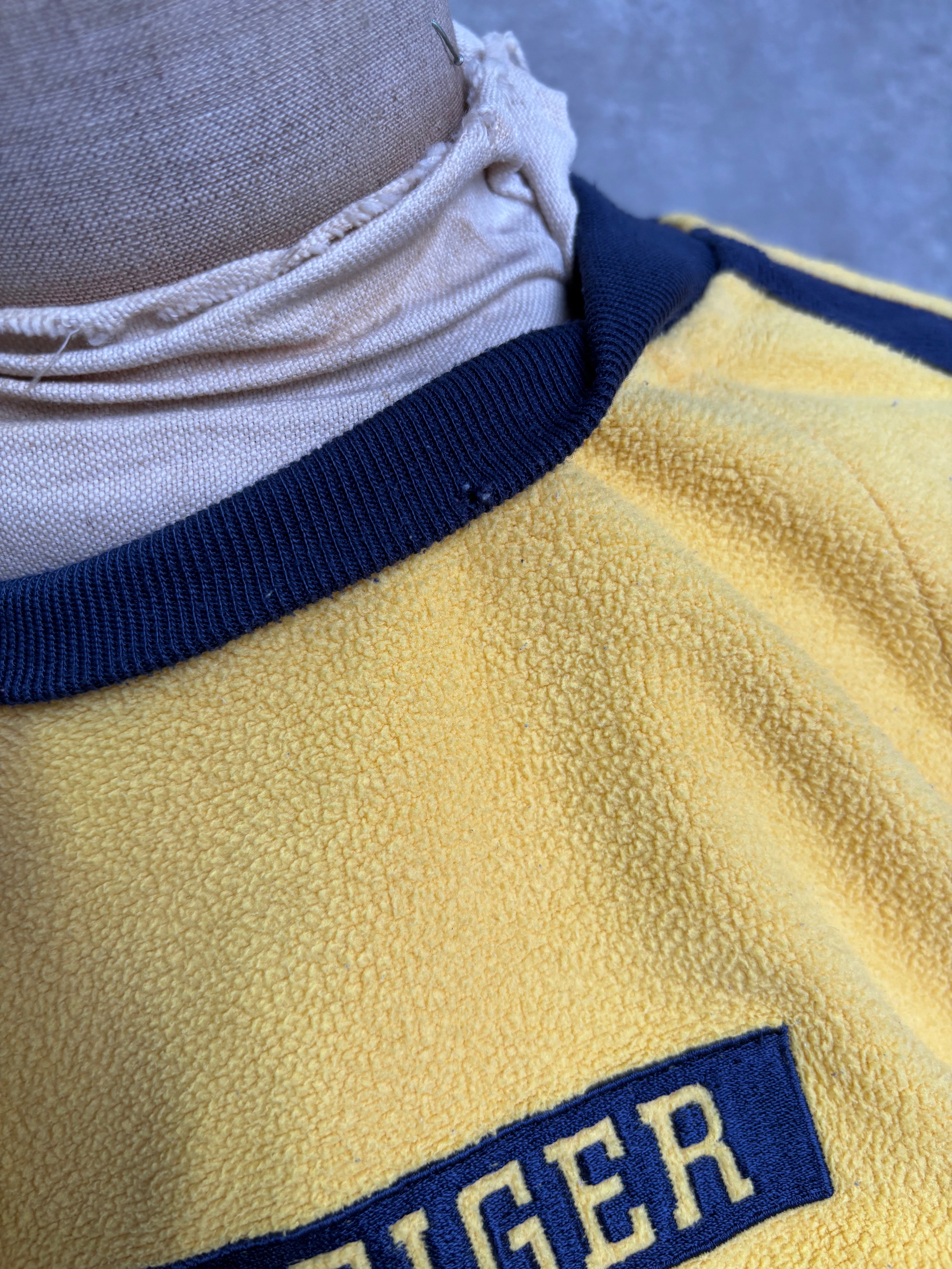 【1990’s】Tommy Hilfiger Yellow Fleece Long Sleeve