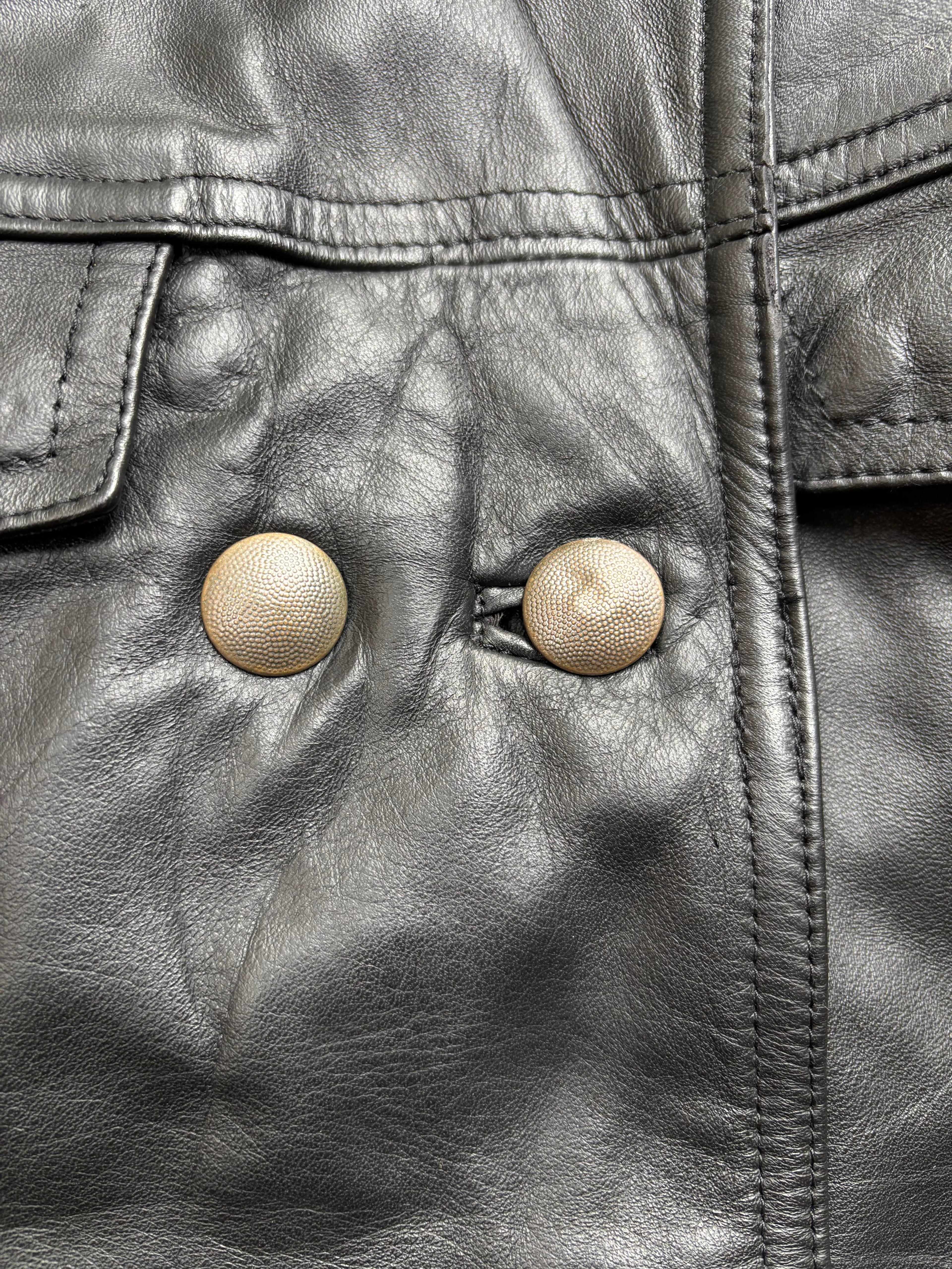 【1991】Vintage Leather German Police Jacket