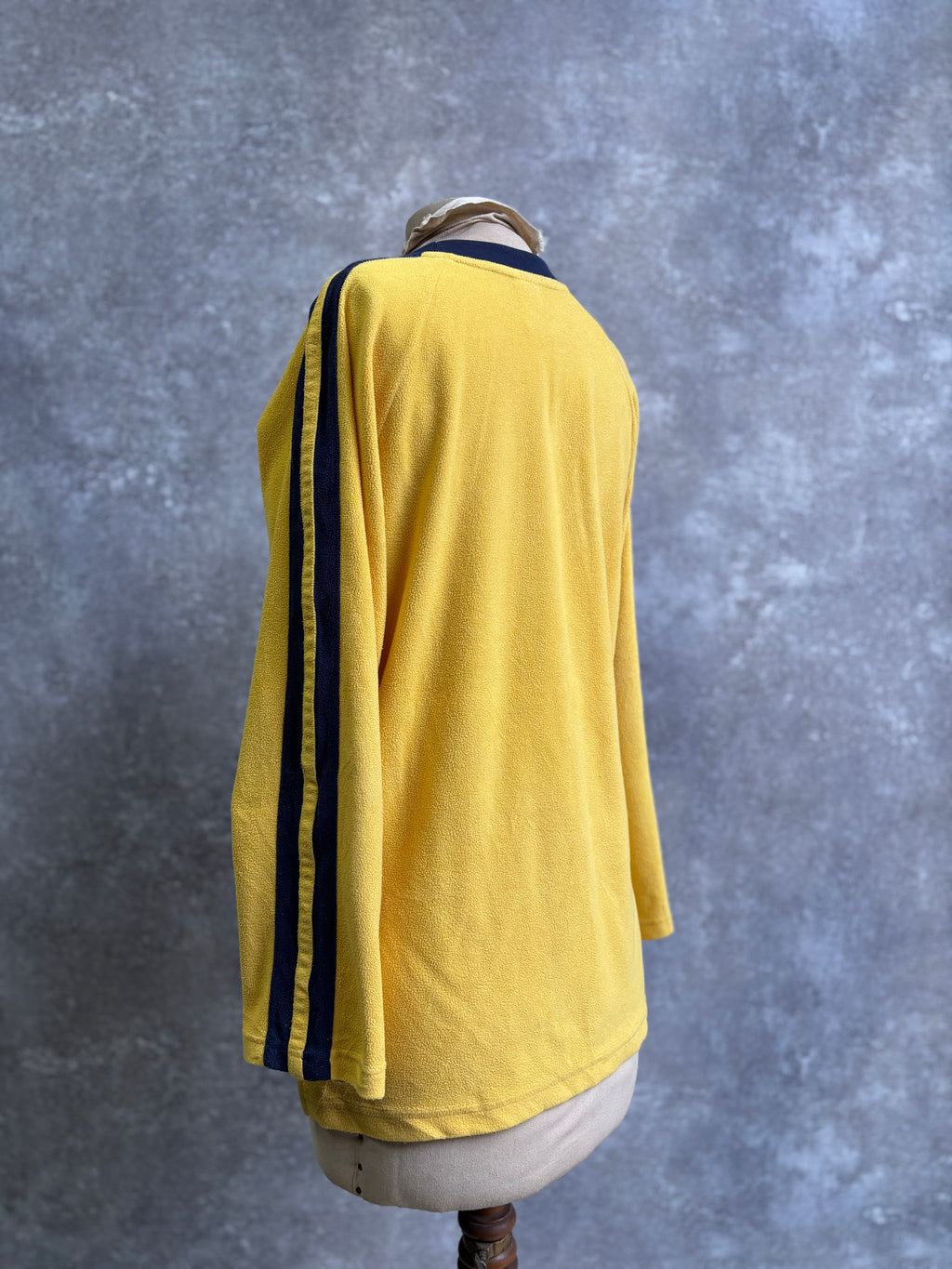 【1990’s】Tommy Hilfiger Yellow Fleece Long Sleeve