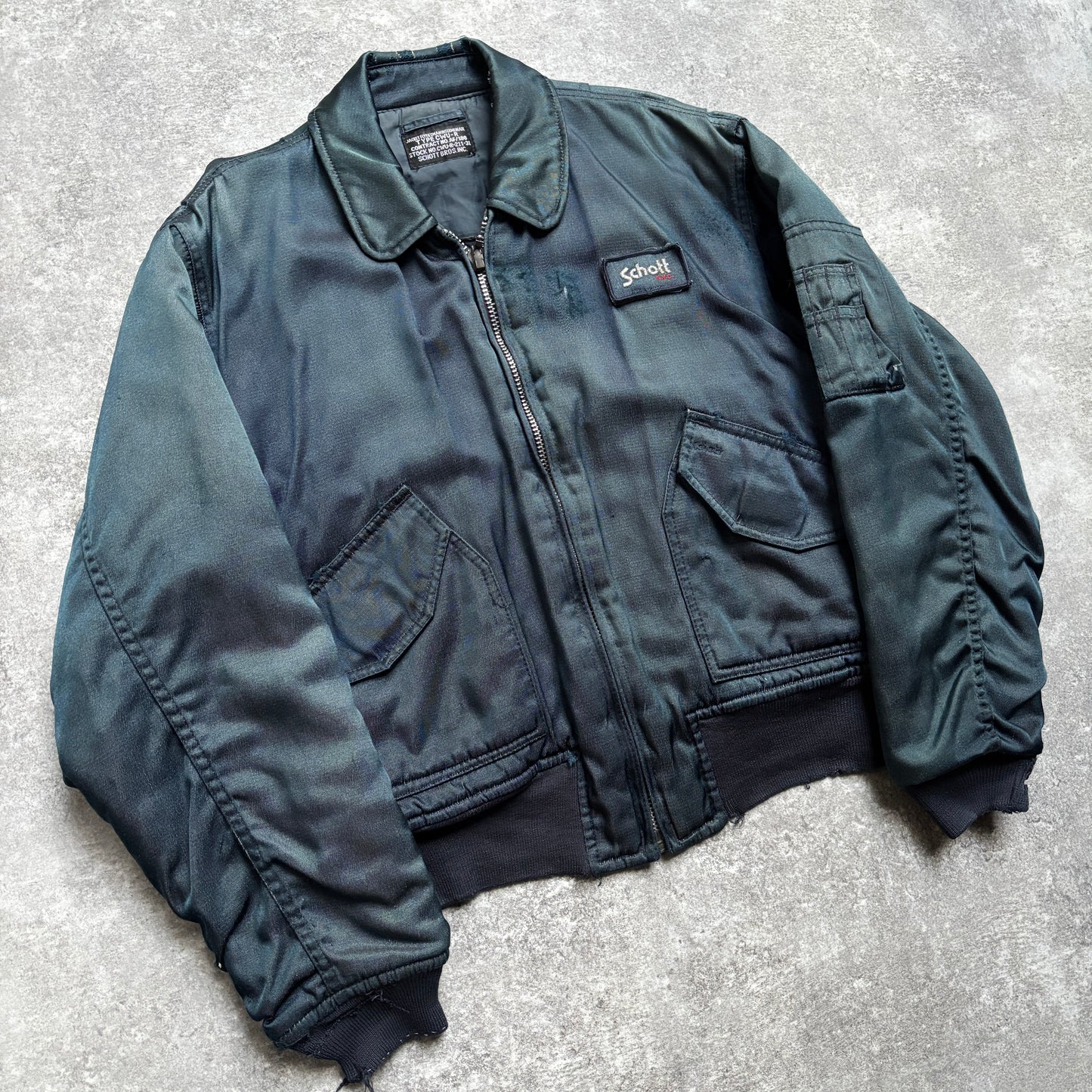 【1980's】Schott CWU-R Flight Jacket