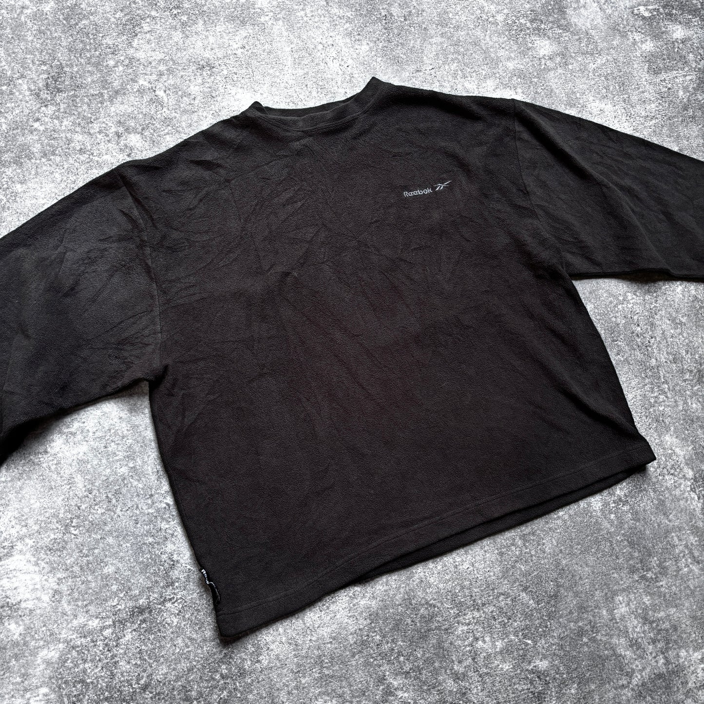 【1990’s】Reebok Black Fleece Long Sleeve Shirt