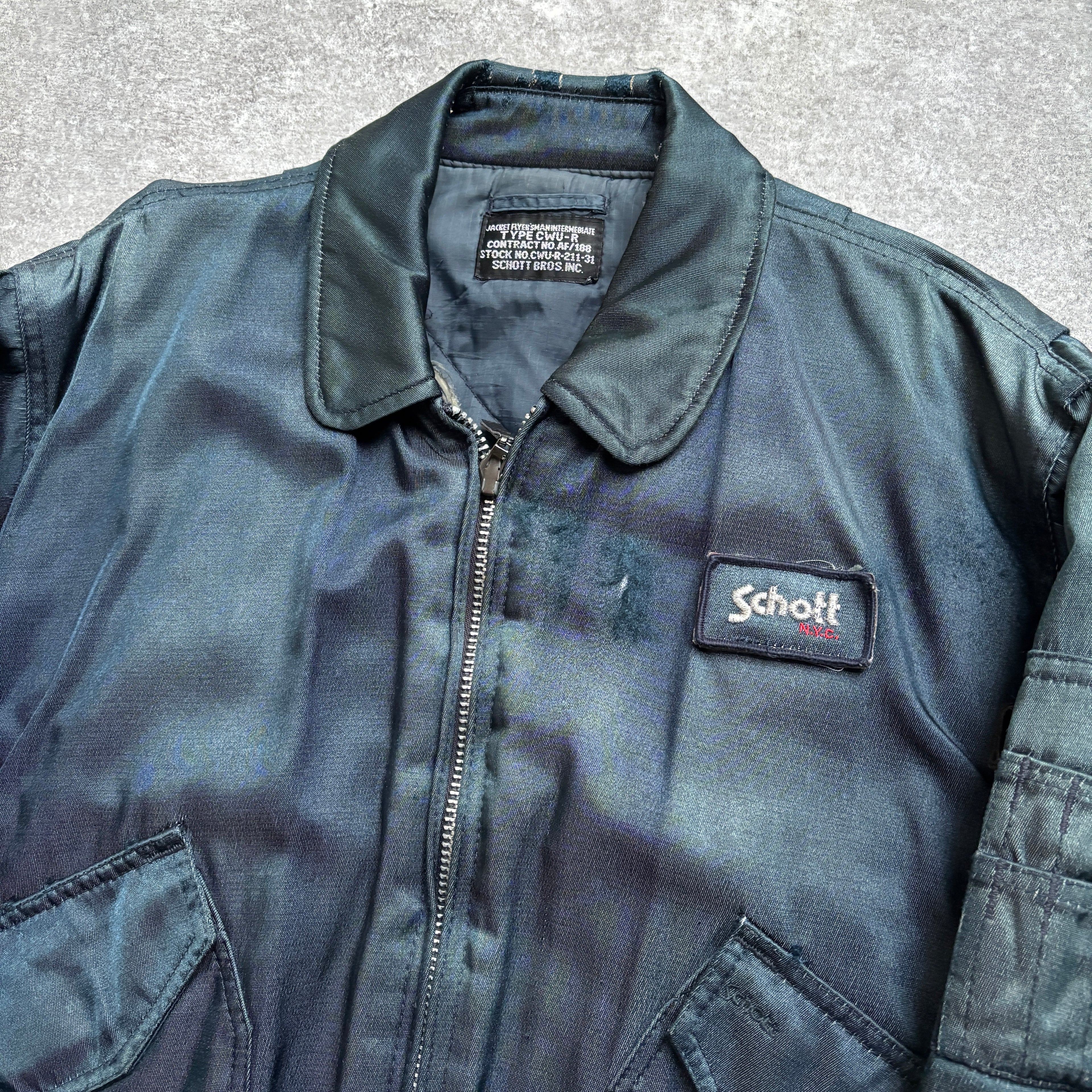 [1980's] Schott CWU-R Flight Jacket