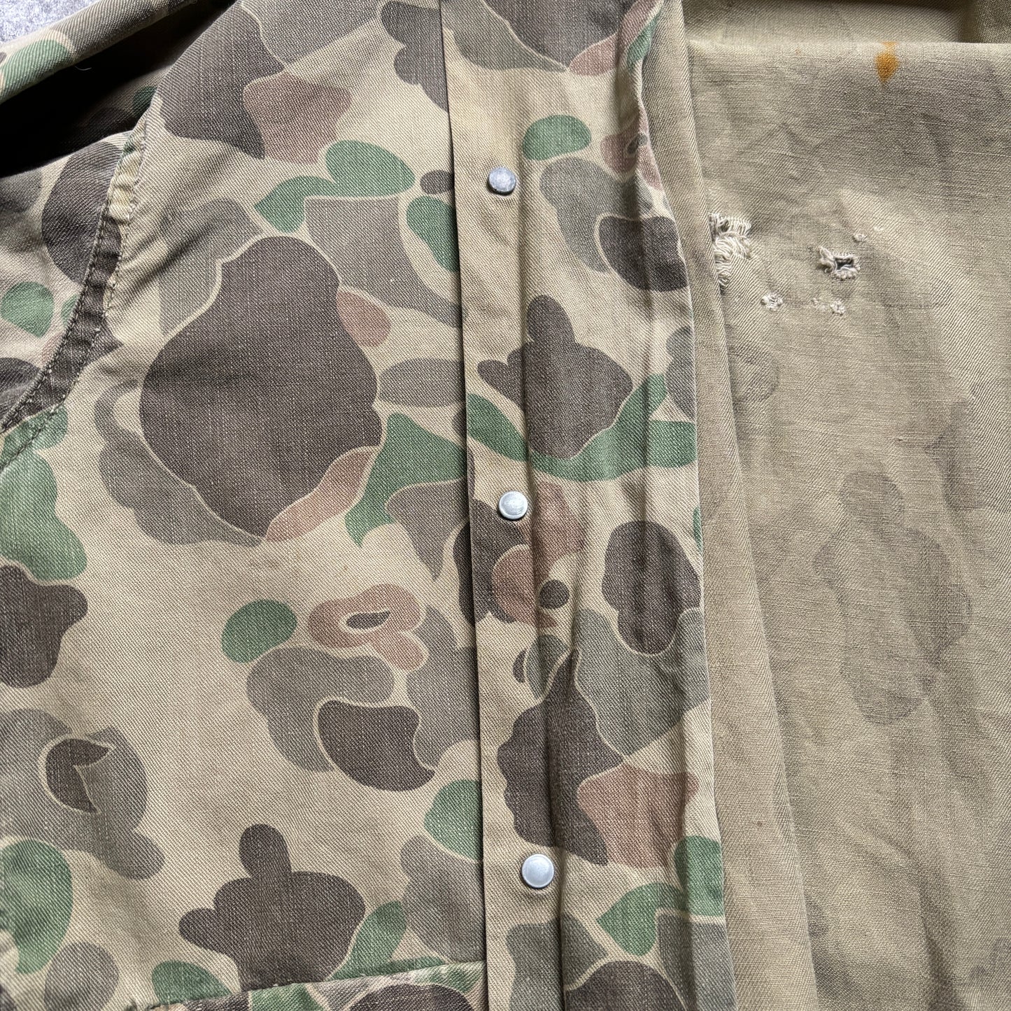 【1940's】13-Star Duck Hunter Camo Jacket