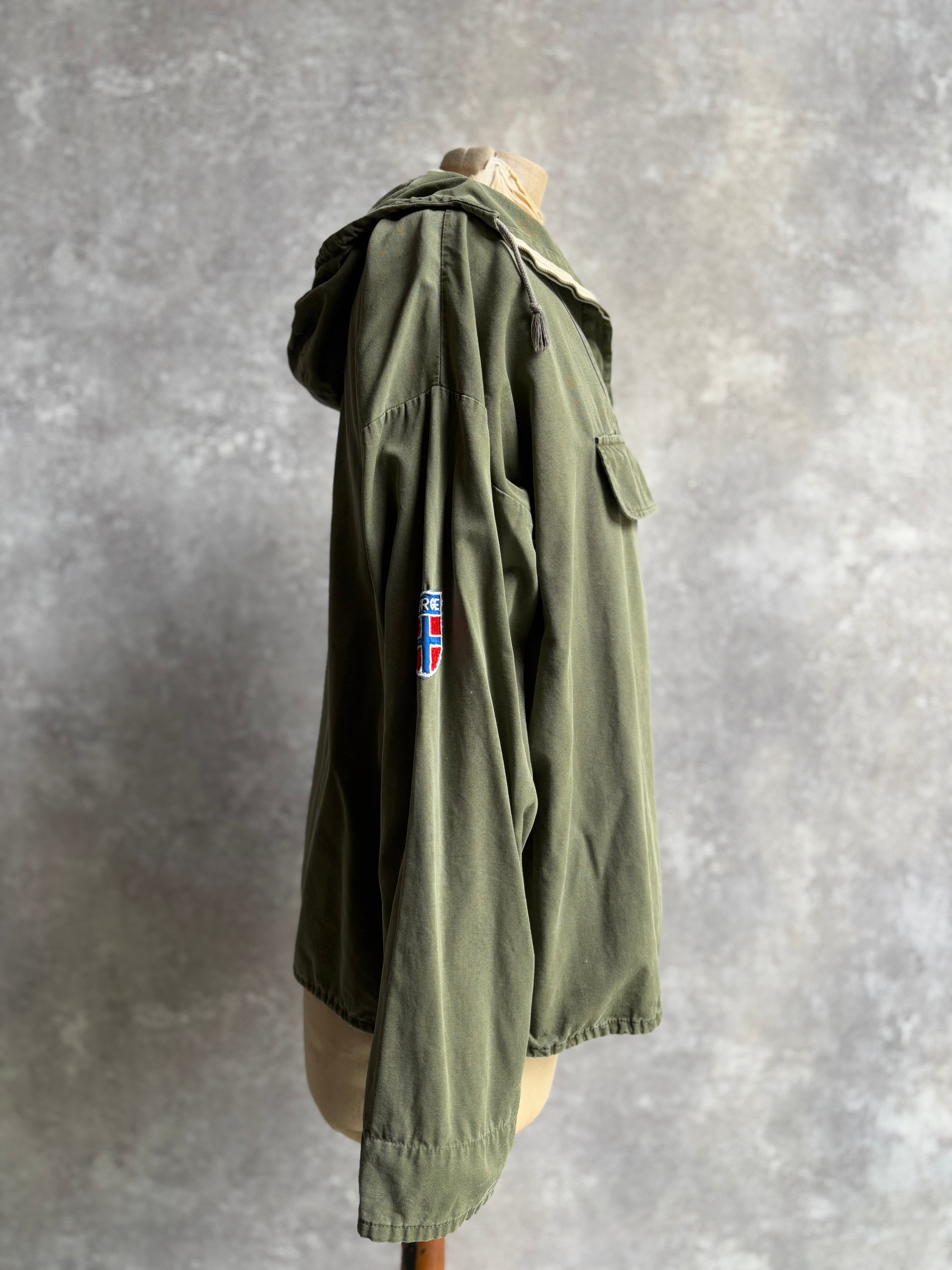 【~1970's】Vintage Norwegian Army Anorak Parka『ノルウェー軍アノラックパーカー』