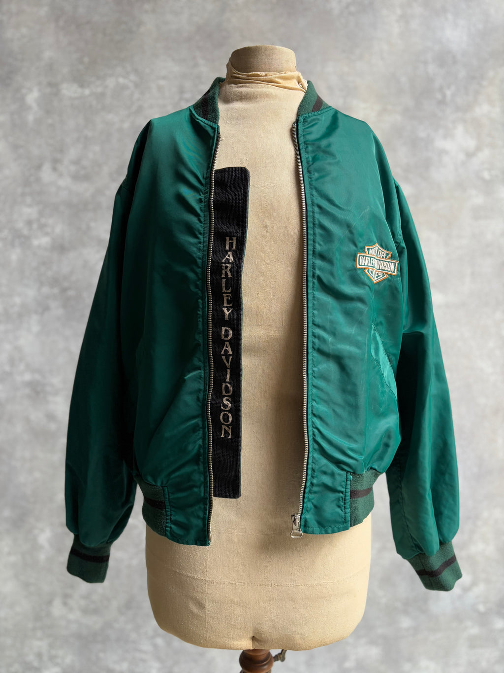 【~1990's】Vintage Harley Davidson Nylon Jacket『ハーレーダビッドソン』