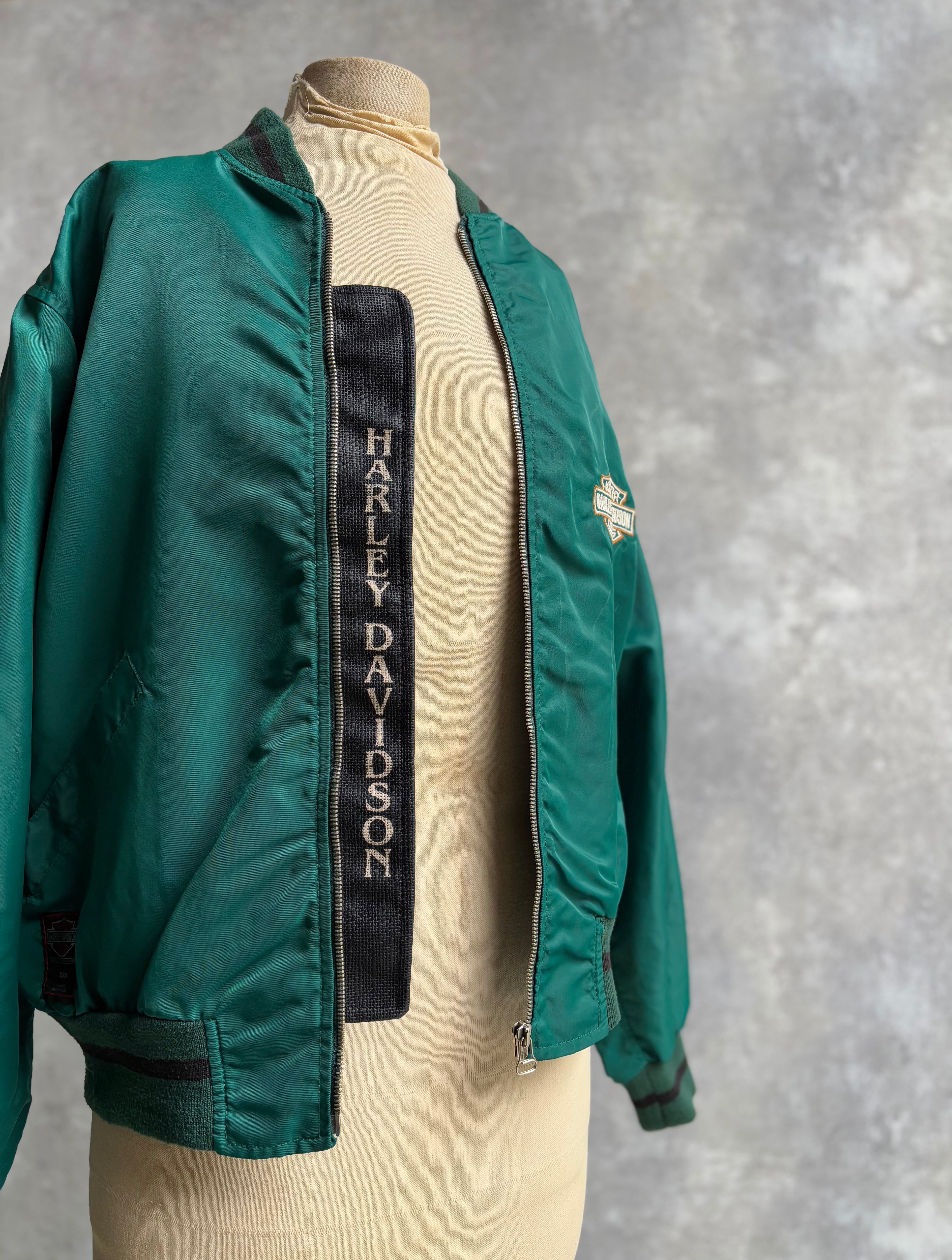 【~1990's】Vintage Harley Davidson Nylon Jacket『ハーレーダビッドソン』