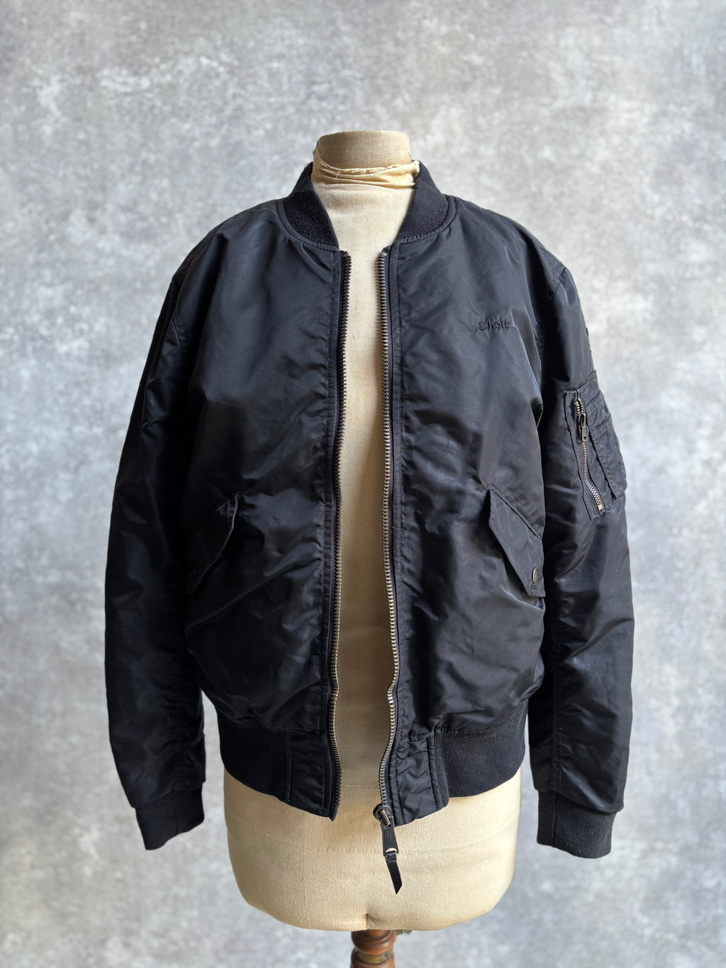 【1990's】Schott MA-1 Bomber Jacket