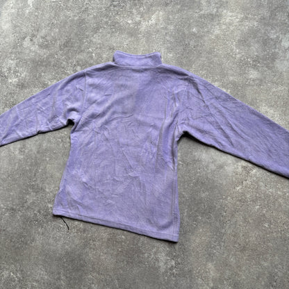 【1990's】Nike Purple Half Zip Fleece Pullover