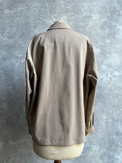 【1980's】Burberry's Beige Harrington Jacket