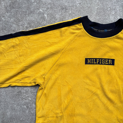 【1990’s】Tommy Hilfiger Yellow Fleece Long Sleeve