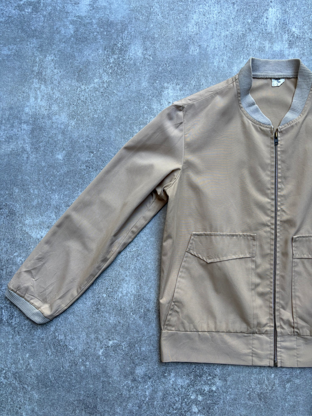 【~1980's】Vintage zip up sports blouson