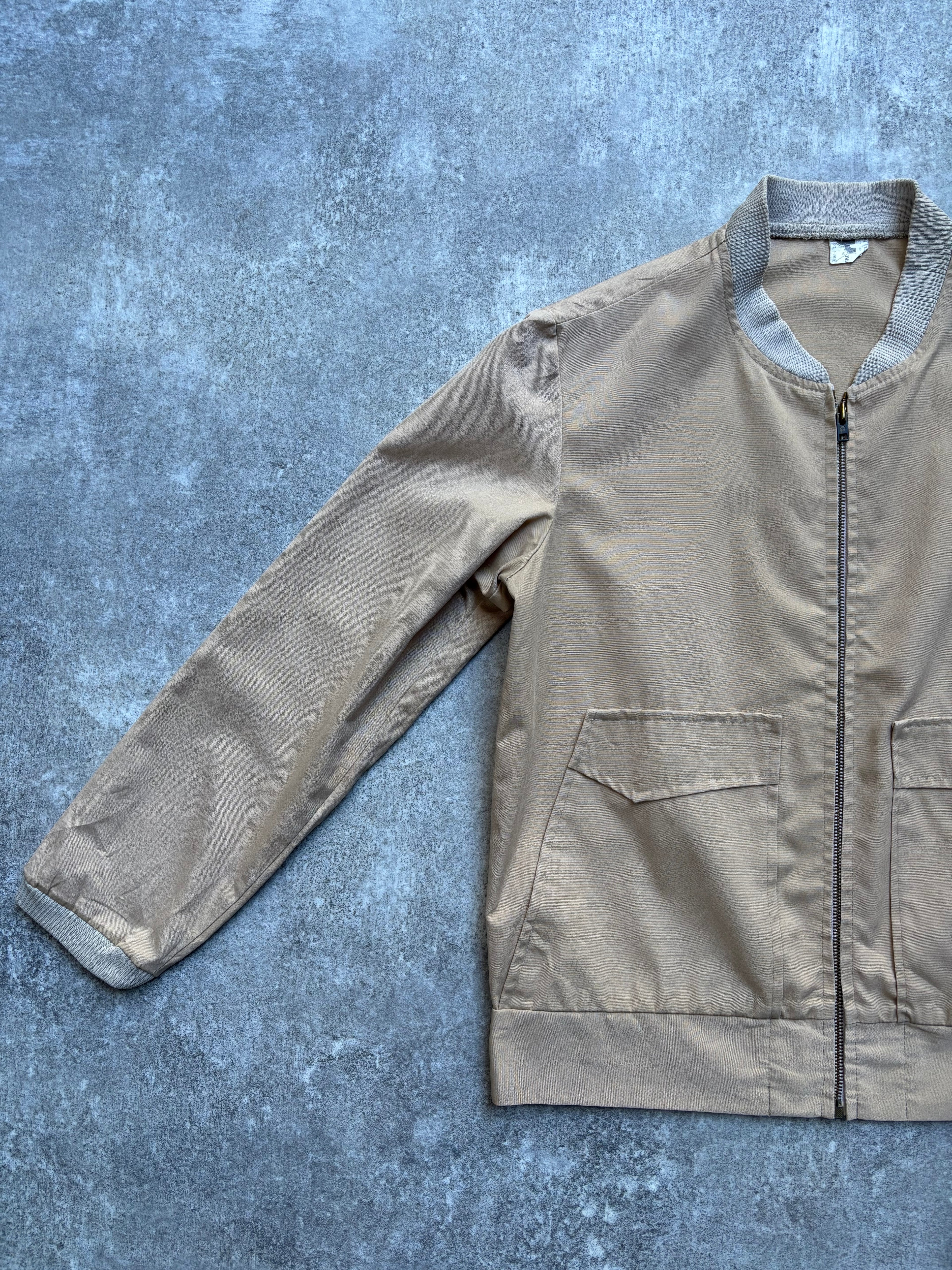 【~1980's】Vintage zip up sports blouson