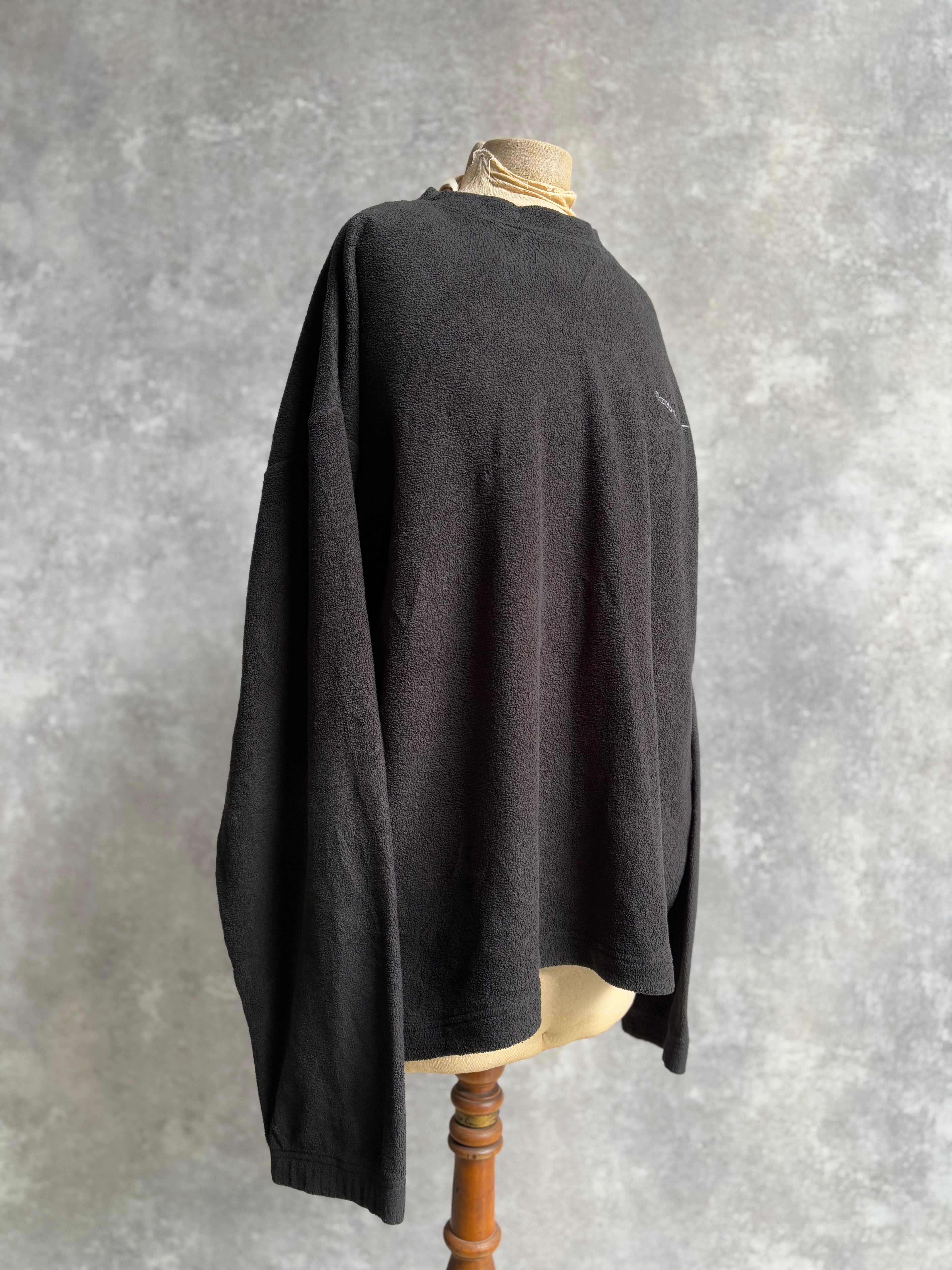 【1990’s】Reebok Black Fleece Long Sleeve Shirt