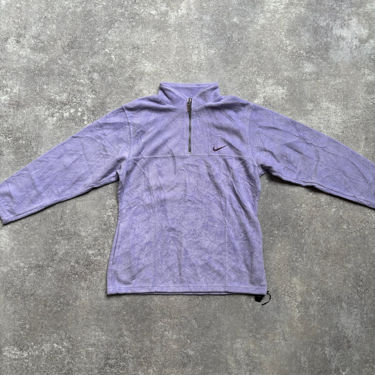 【1990's】Nike Purple Half Zip Fleece Pullover