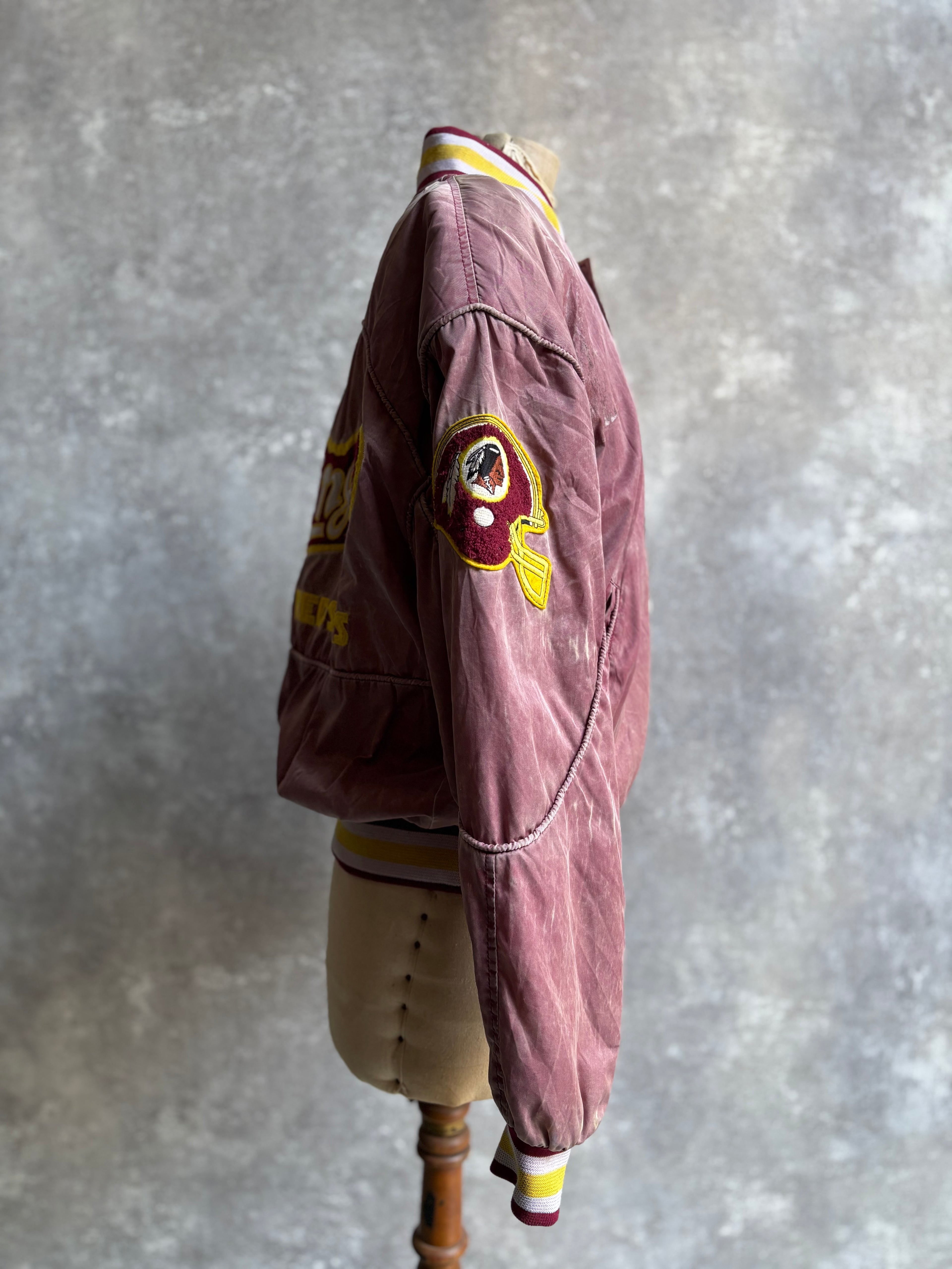[1990's] NFL Washington Redskins Varsity Fade Jacket