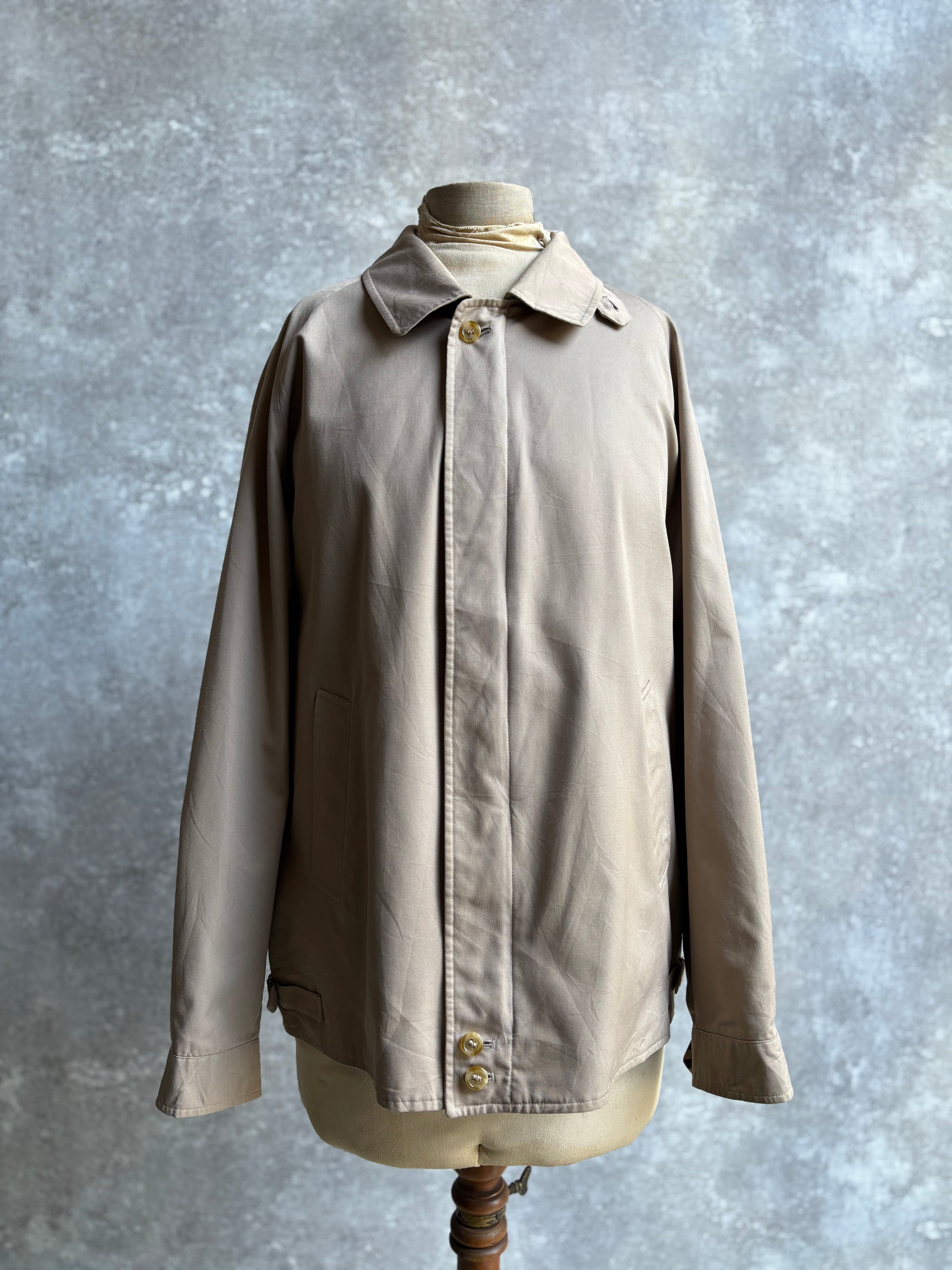 【1980's】Burberry's Beige Harrington Jacket