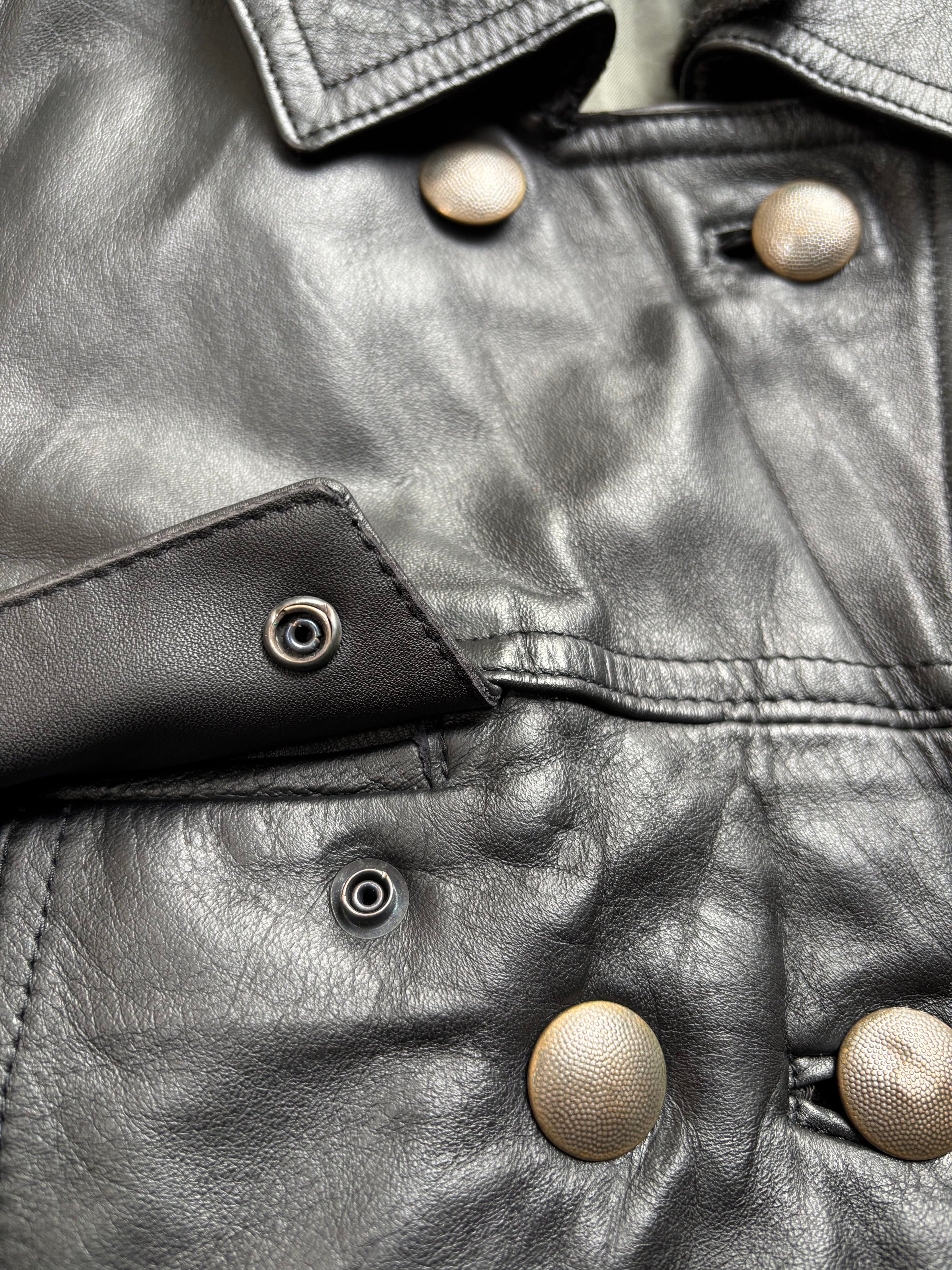 【1991】Vintage Leather German Police Jacket